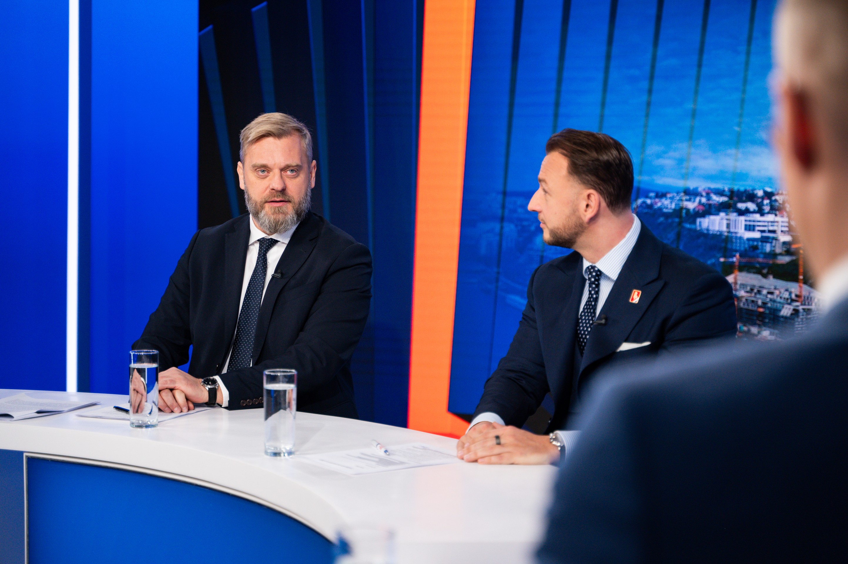 Juraj Krúpa a Matúš Šutaj Eštok v relácii Na telo