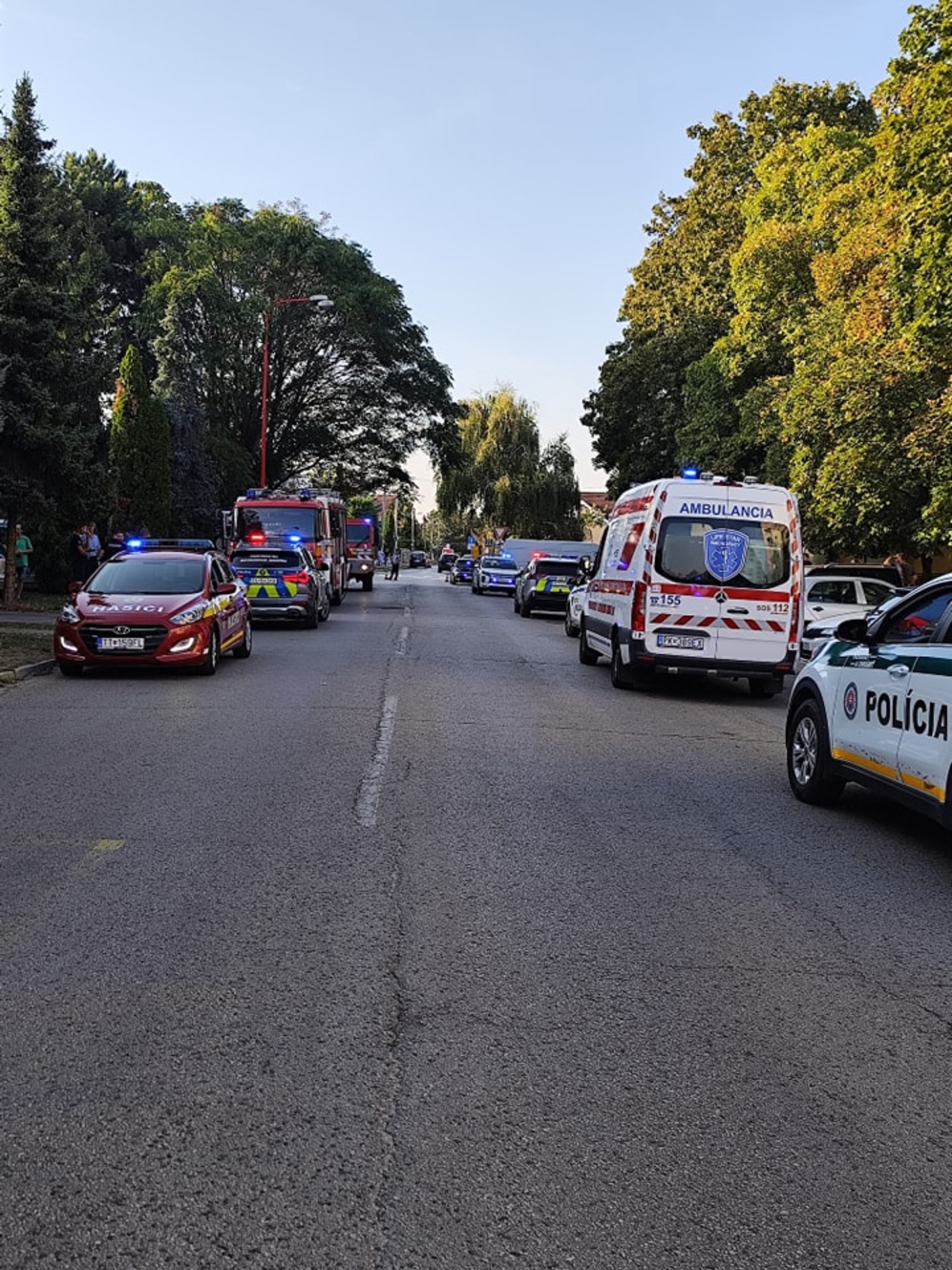 Požiar a výbuch v Trnave.