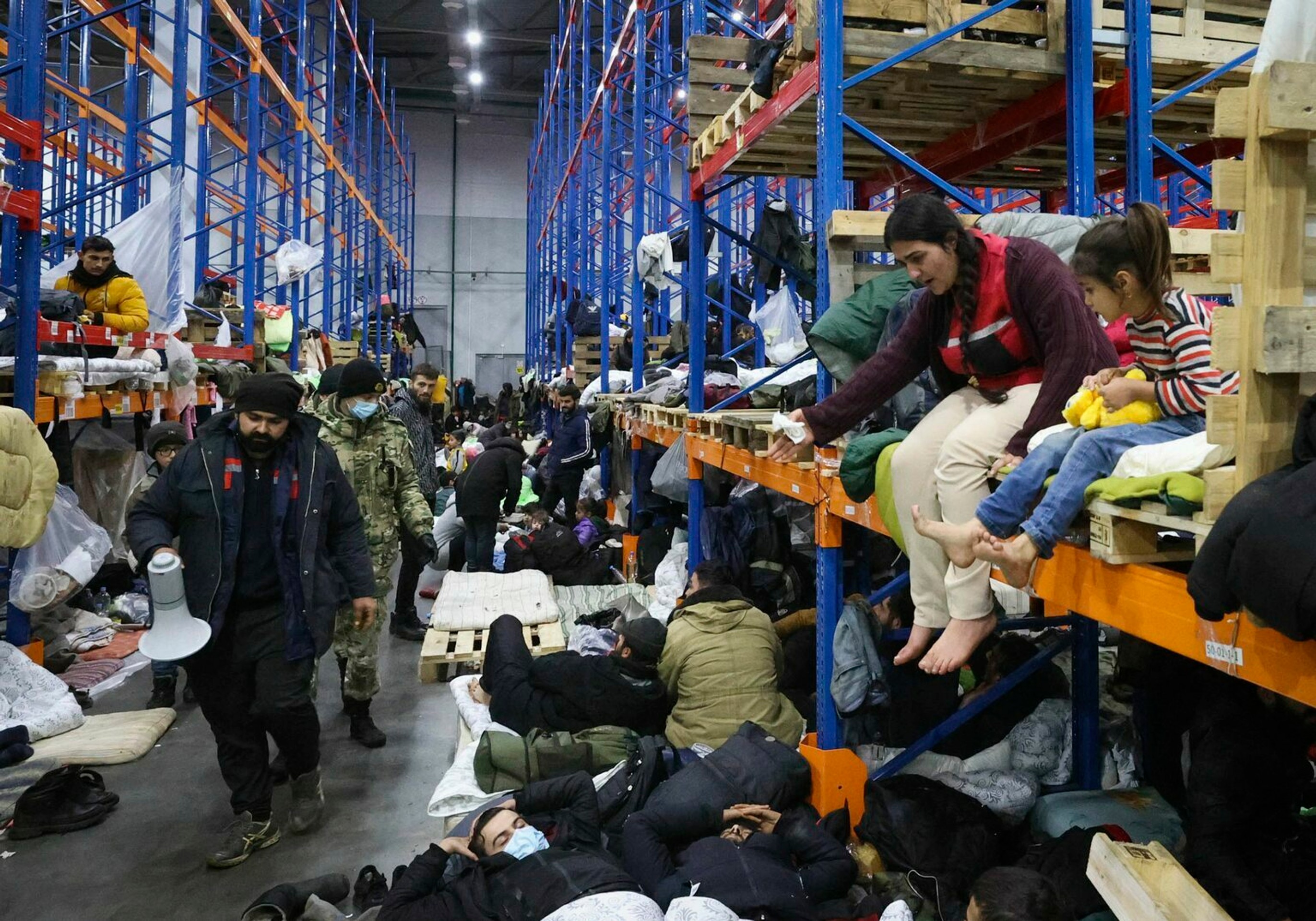 Migranti na poľsko-bieloruskej hranici