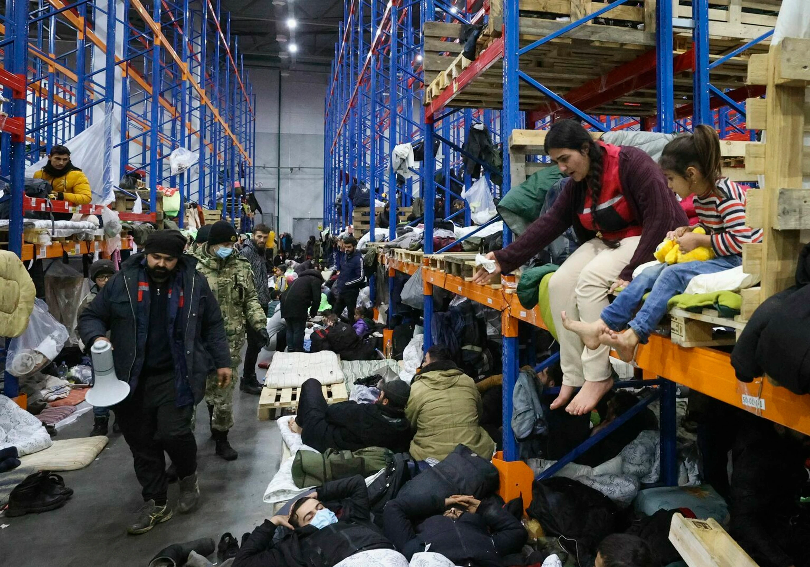 Migranti na poľsko-bieloruskej hranici