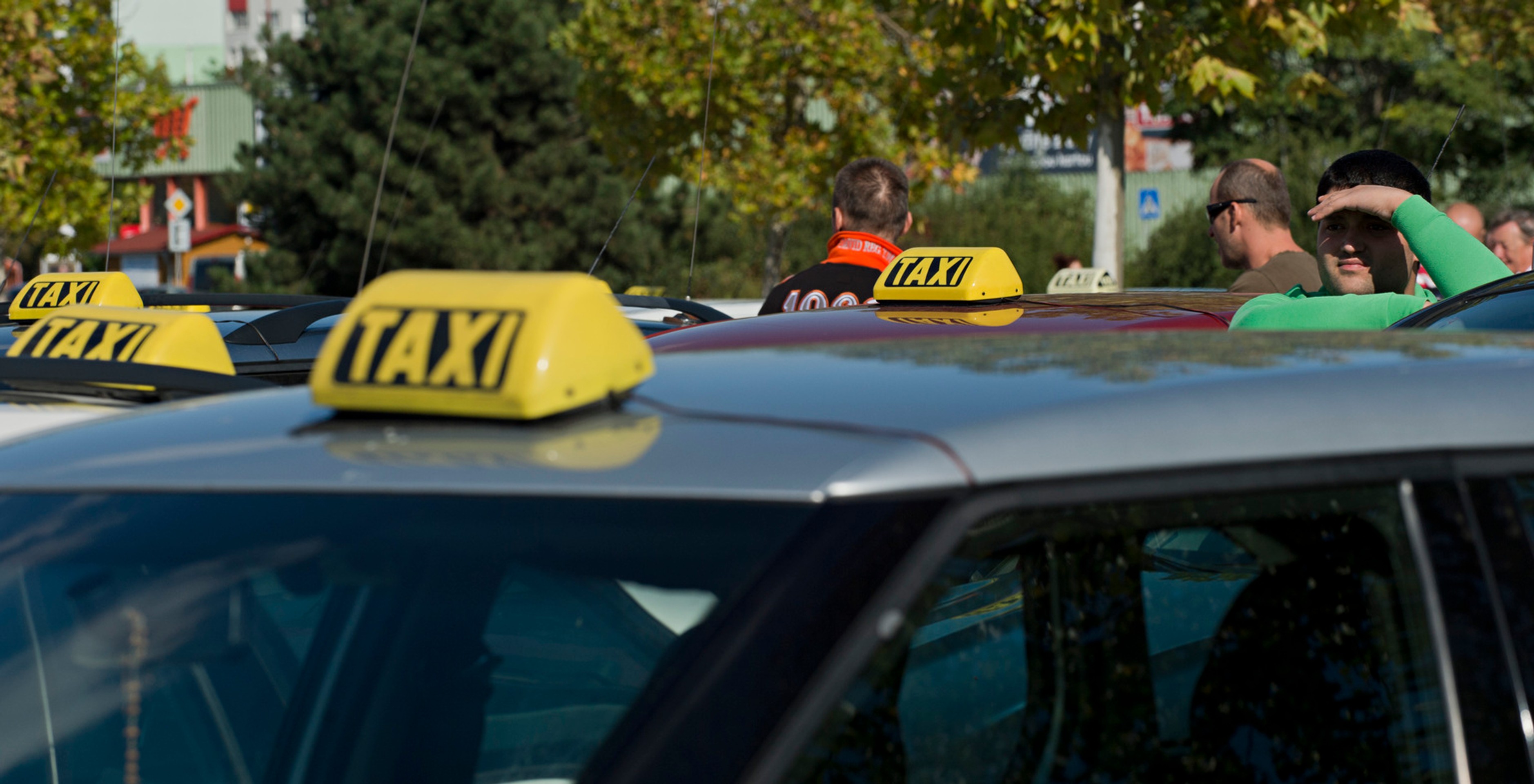 Protest proti Uberu