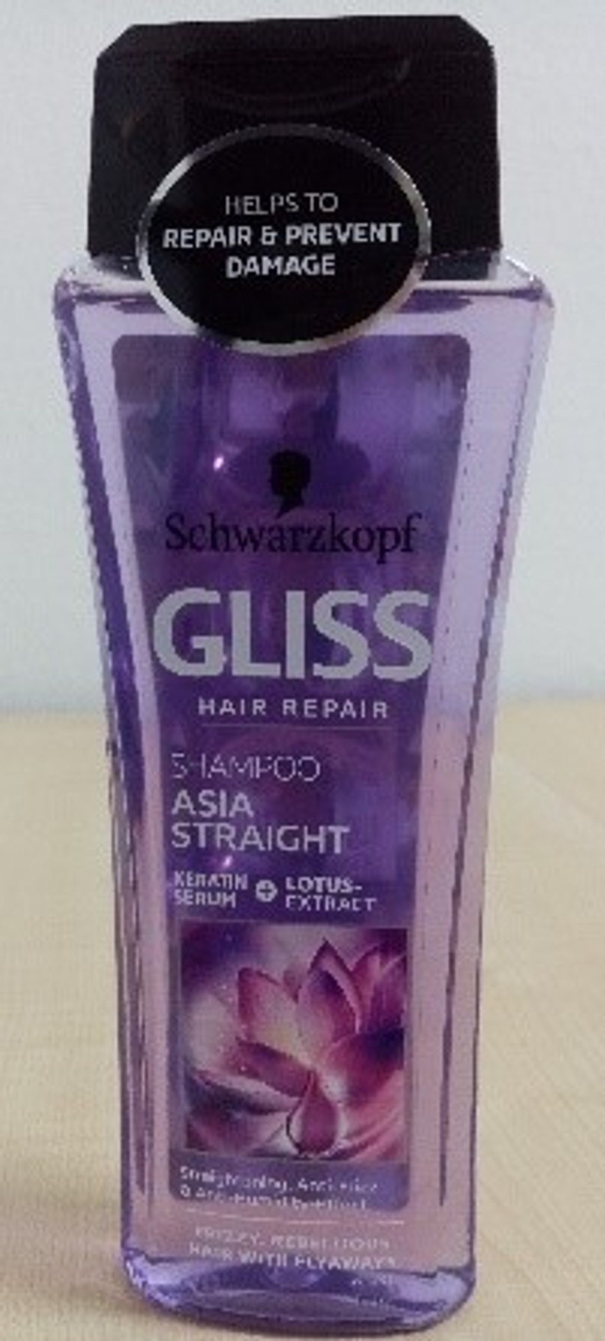 Schwarzkopf GLISS Asia Straight shampoo