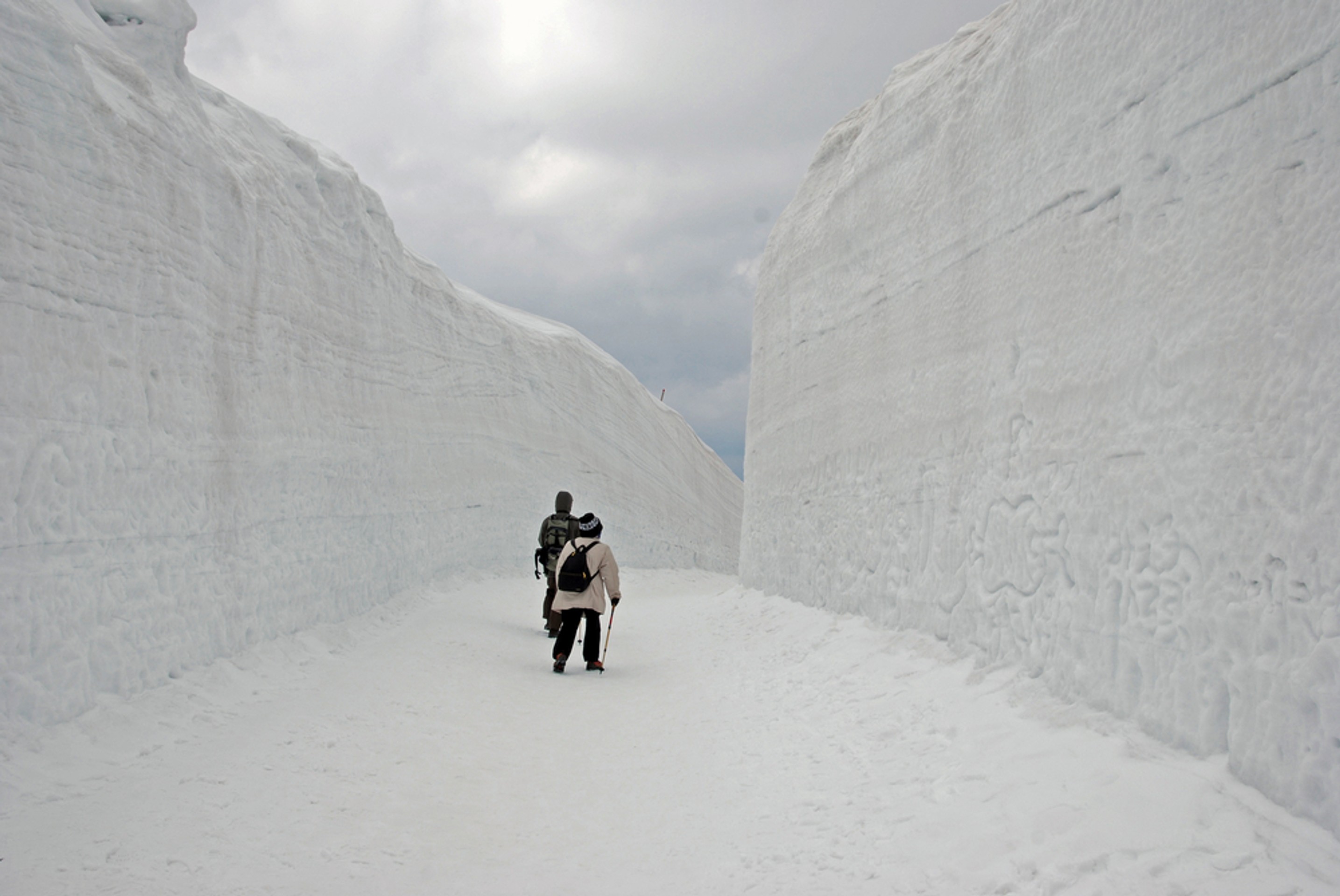 Cesta Tateyama Kurobe v Japonsku