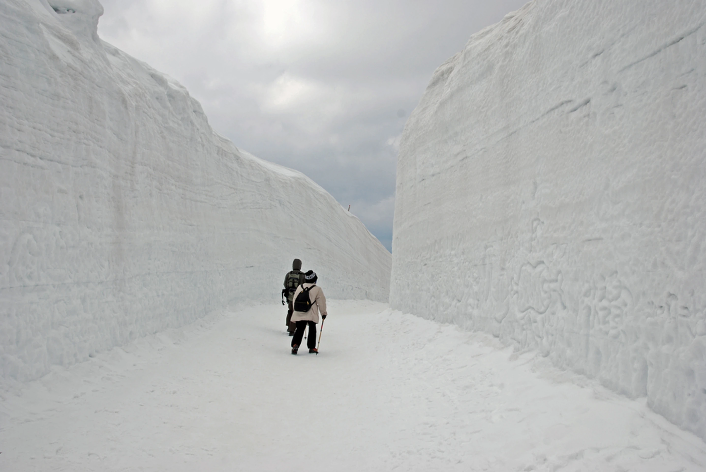 Cesta Tateyama Kurobe v Japonsku