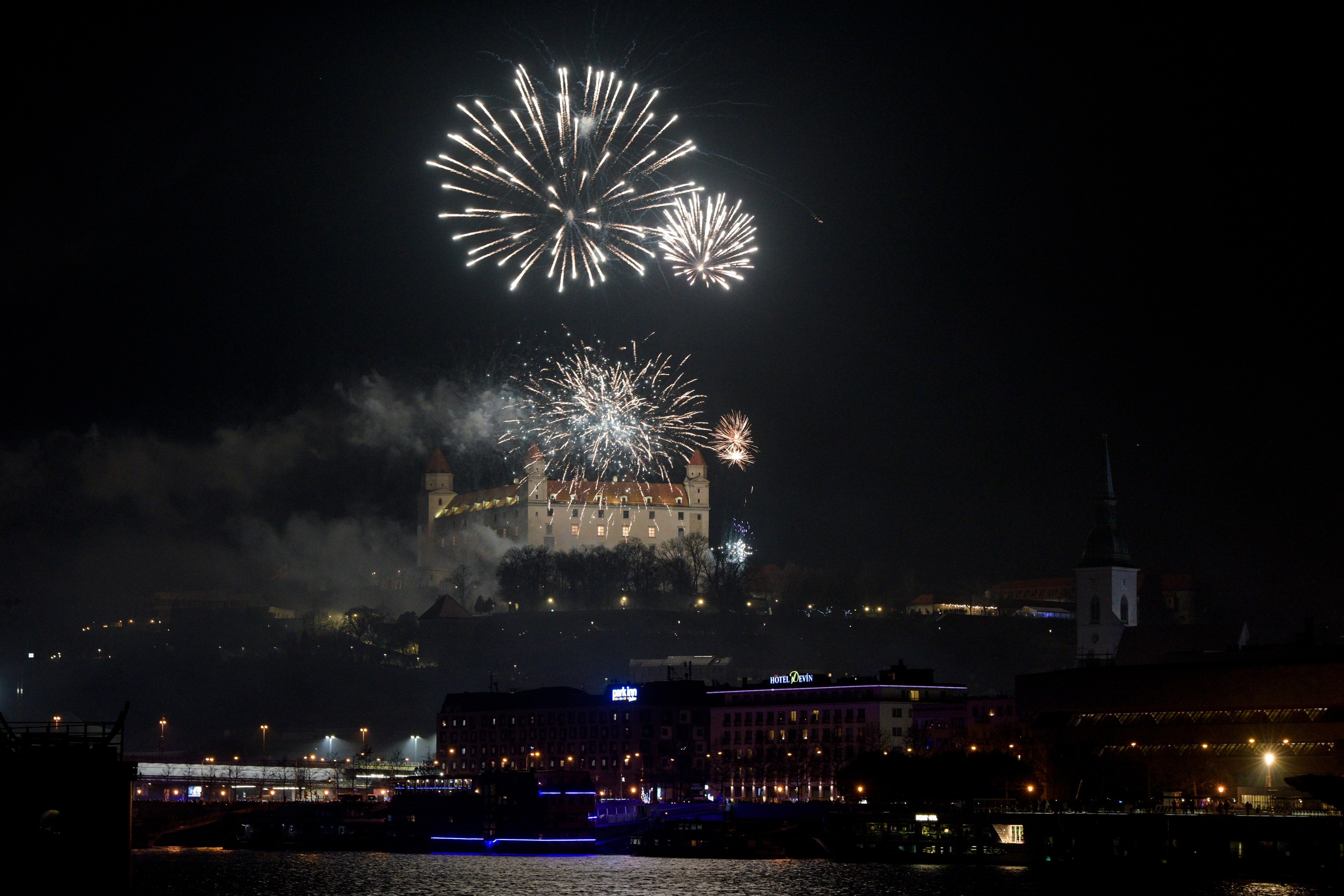 Oslavy Silvestra a Nového roka v Bratislave