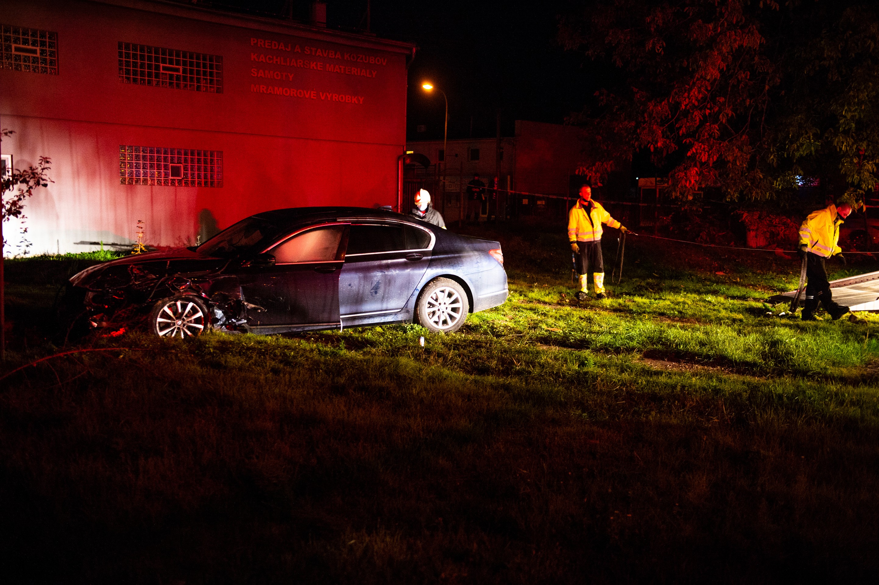 Nehoda Borisa Kollára, ktorá sa stala v sobotu 24. októbra 2020.