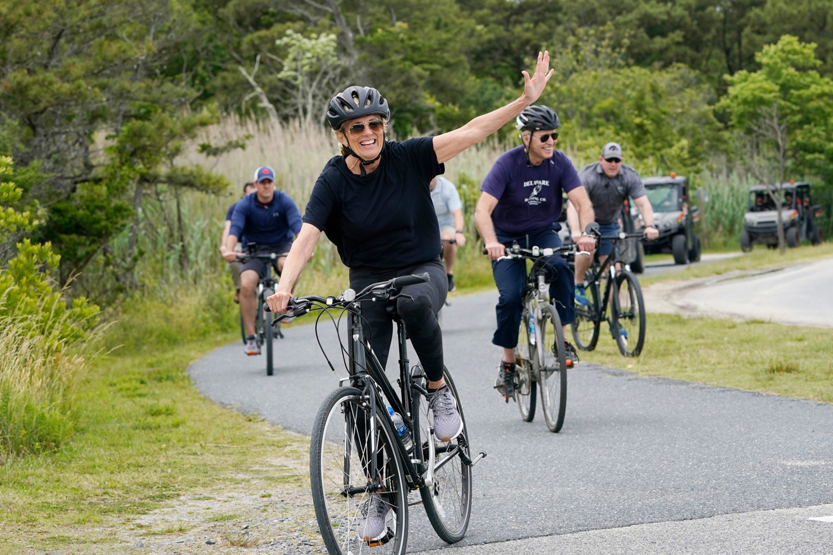Americký prezident Joe Biden s manželkou