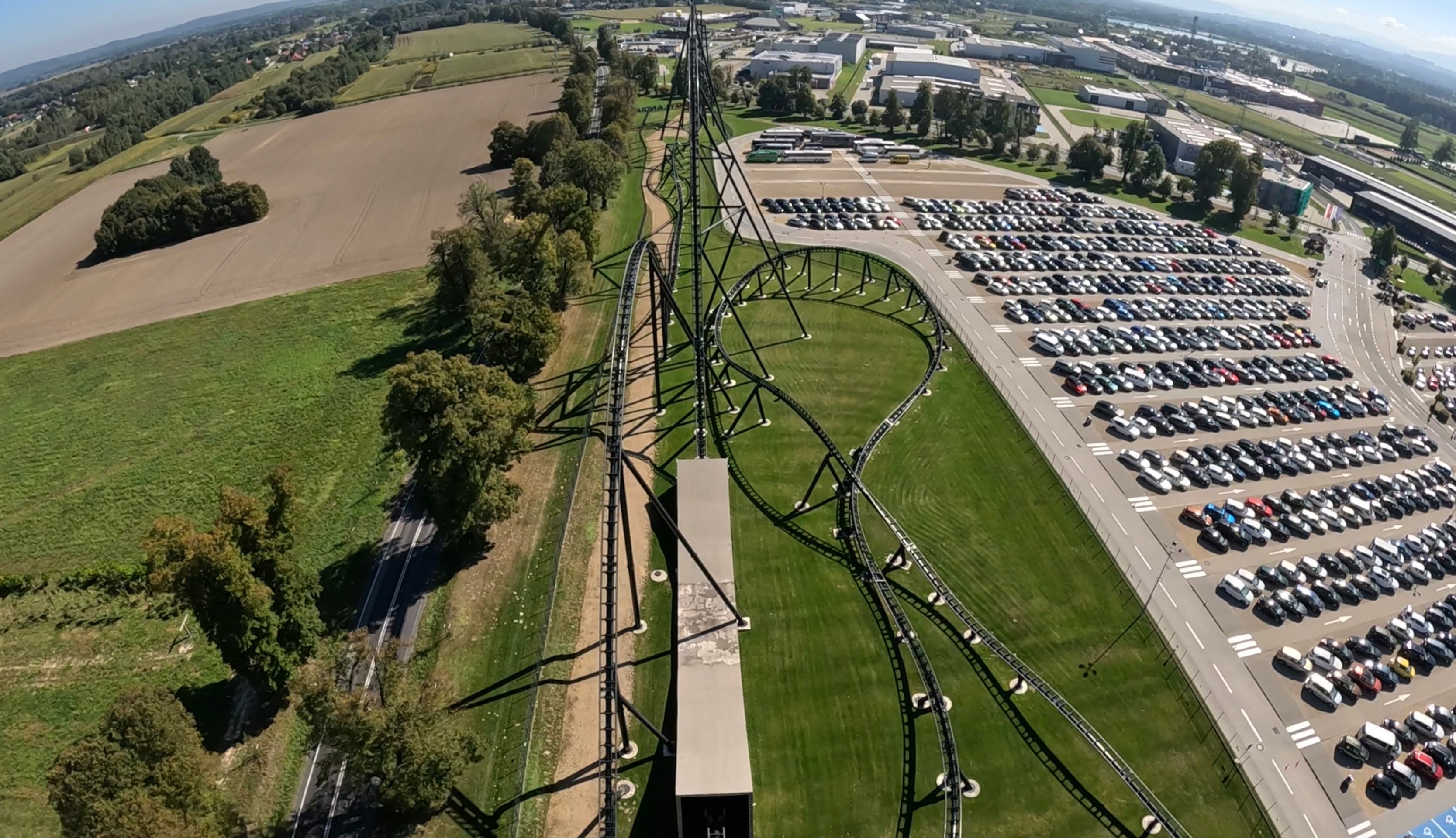 Horská dráha Hyperion v Energylandii