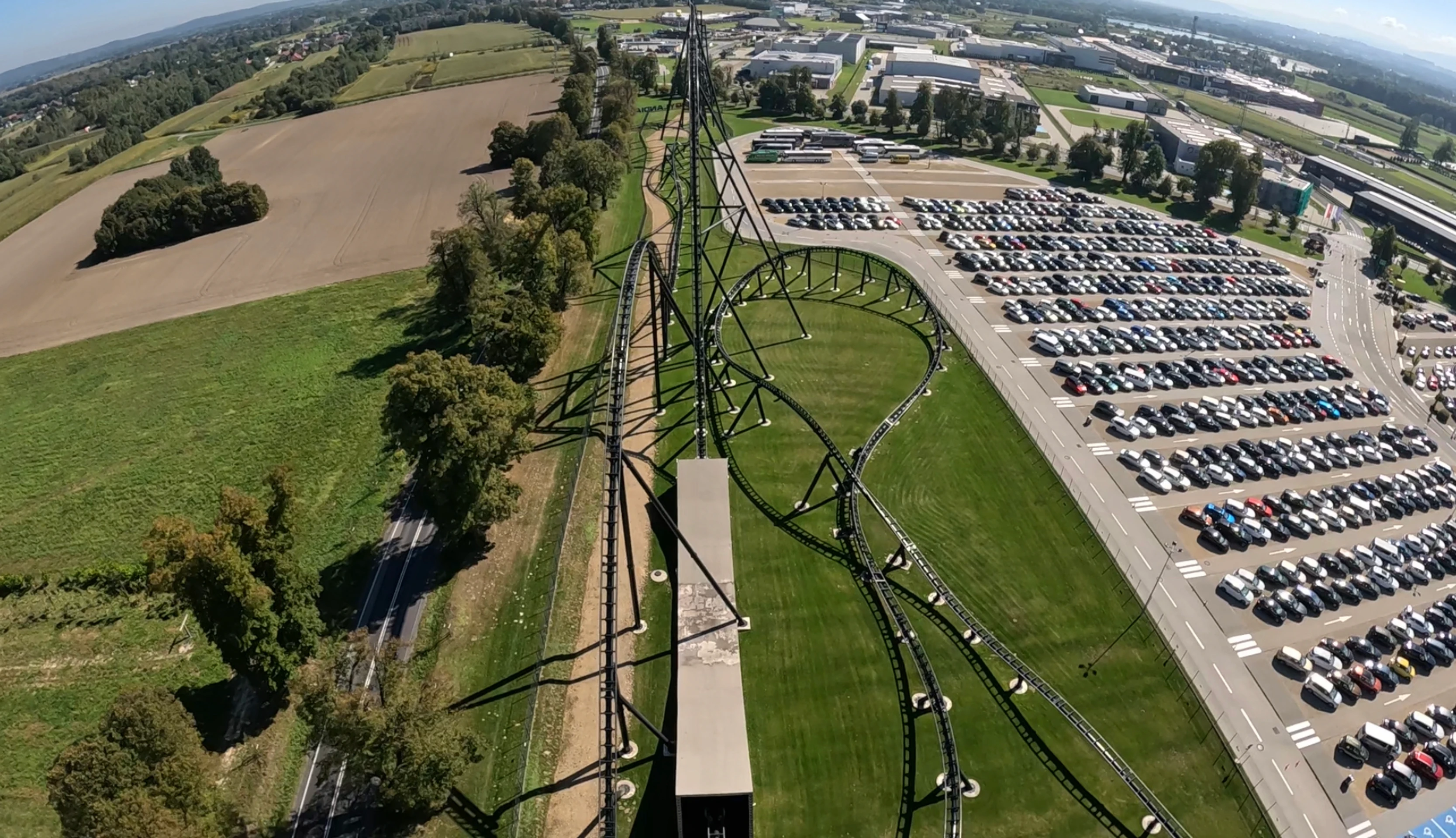 Horská dráha Hyperion v Energylandii