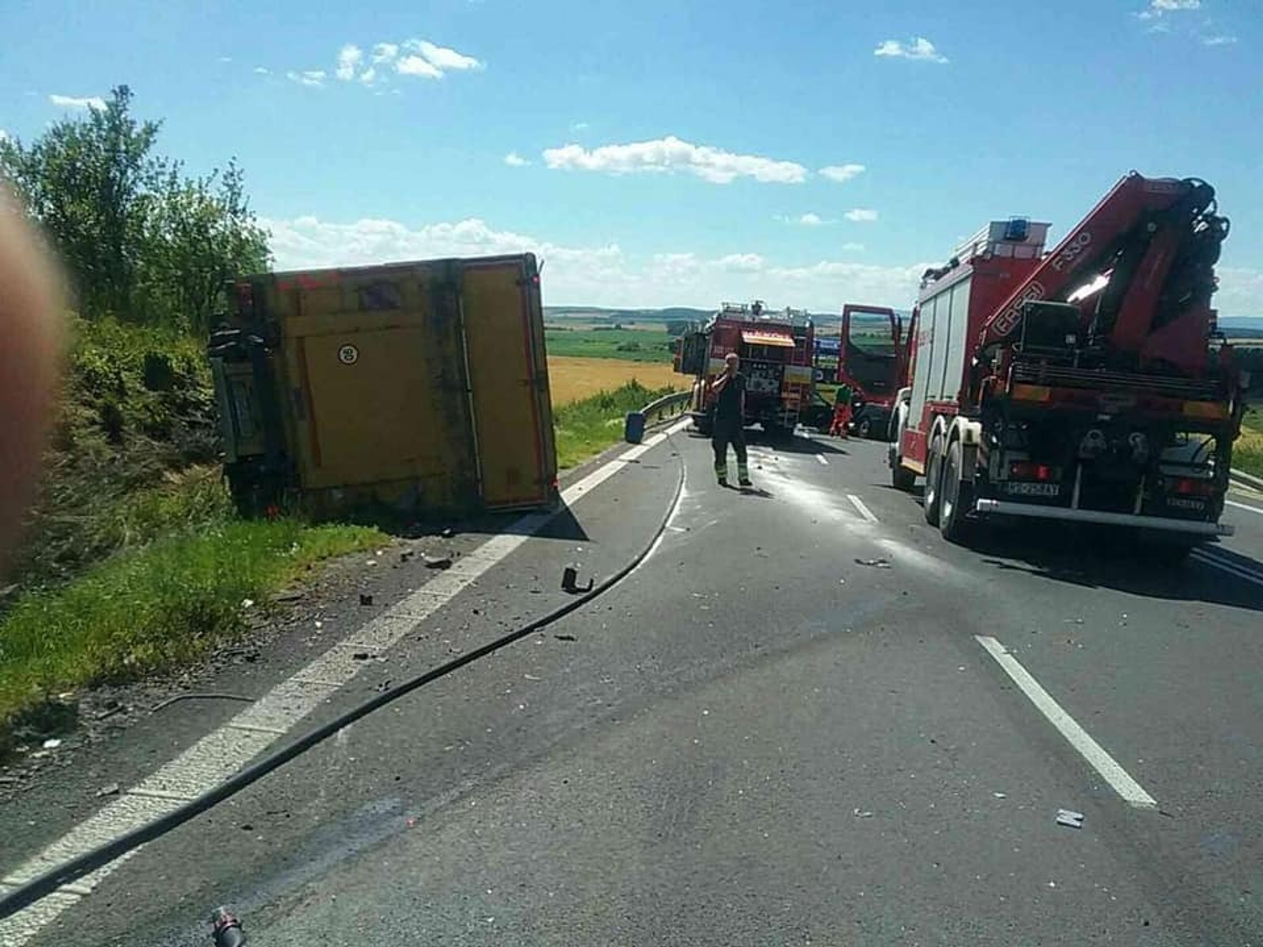 Vážna nehoda sa stala pri Rimavskej Sobote.