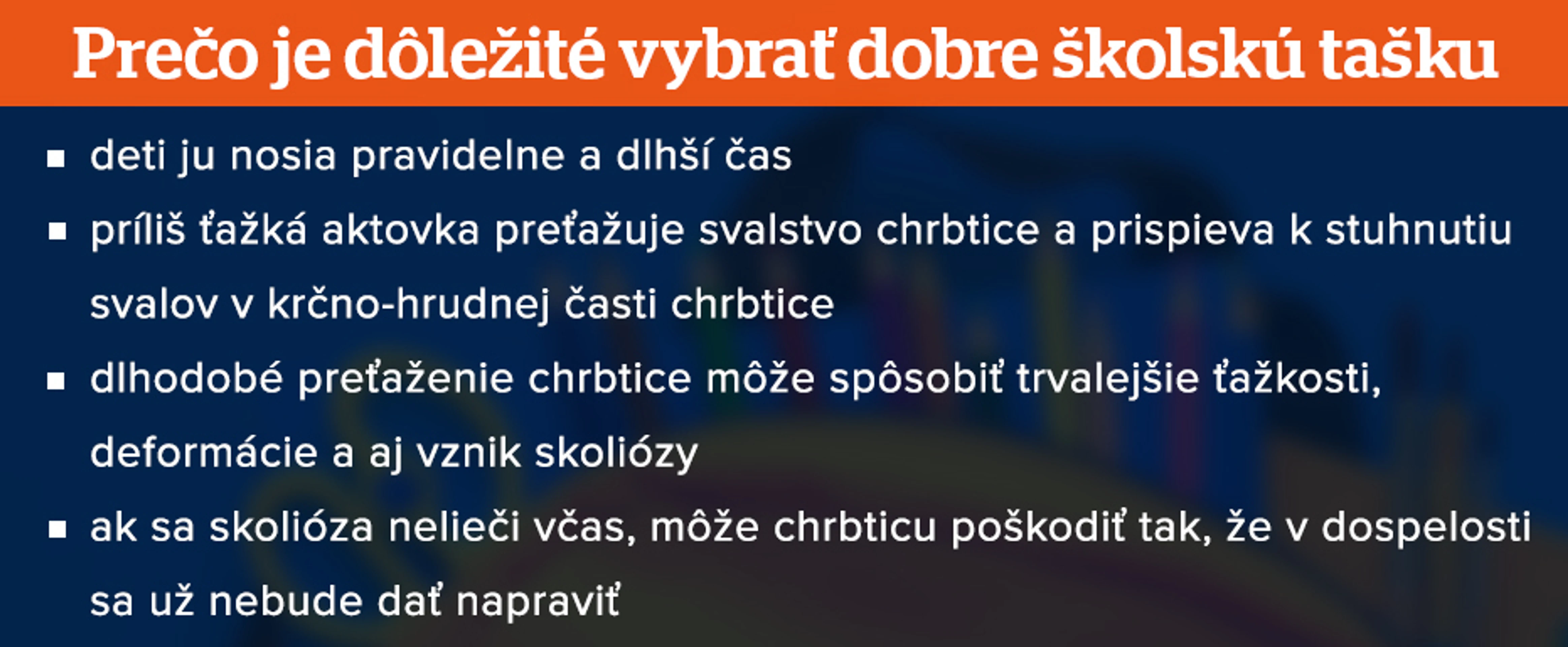 Príprava do školy.