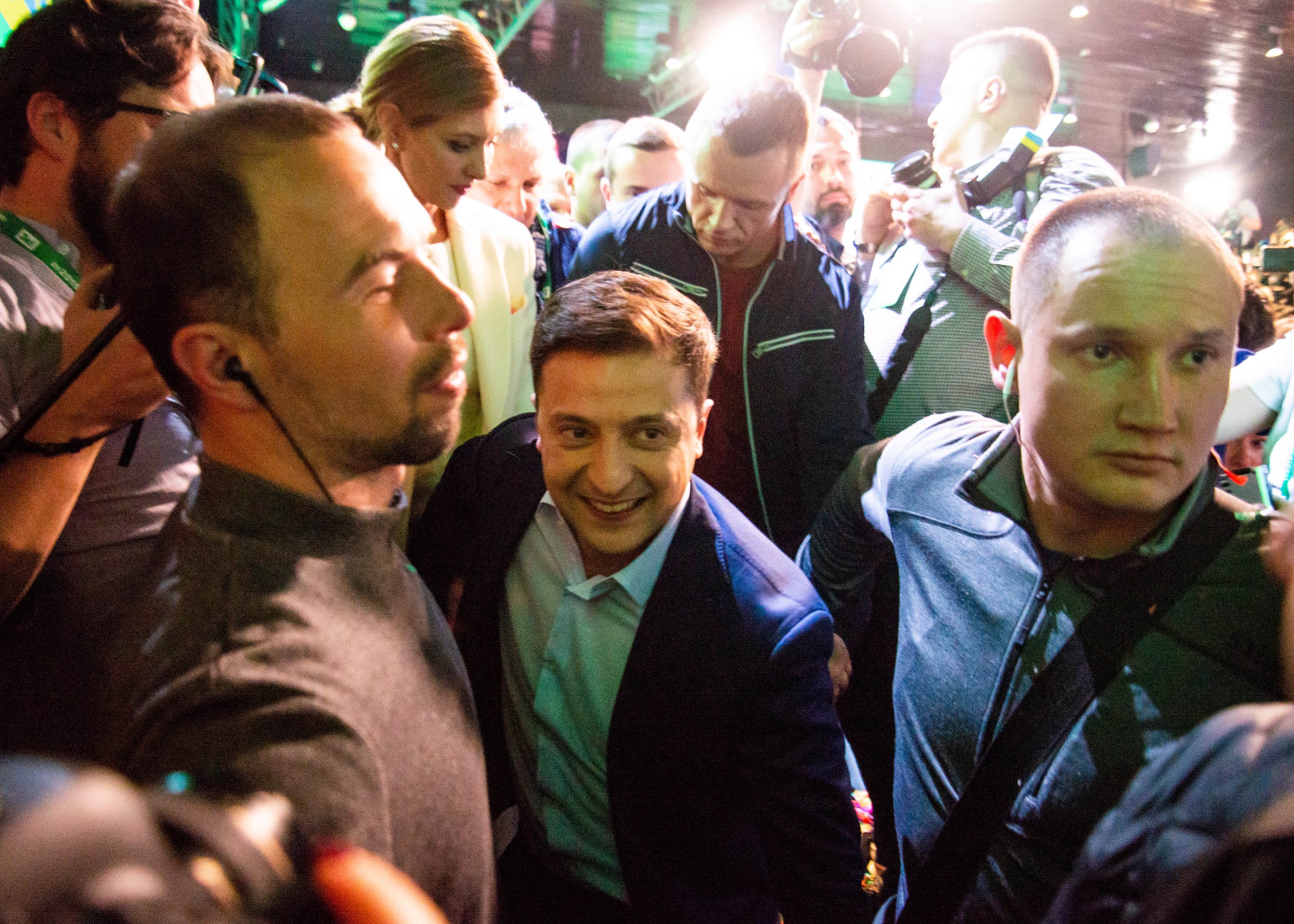 Volodymyr Zelenskyj ako kandidát na prezidenta
