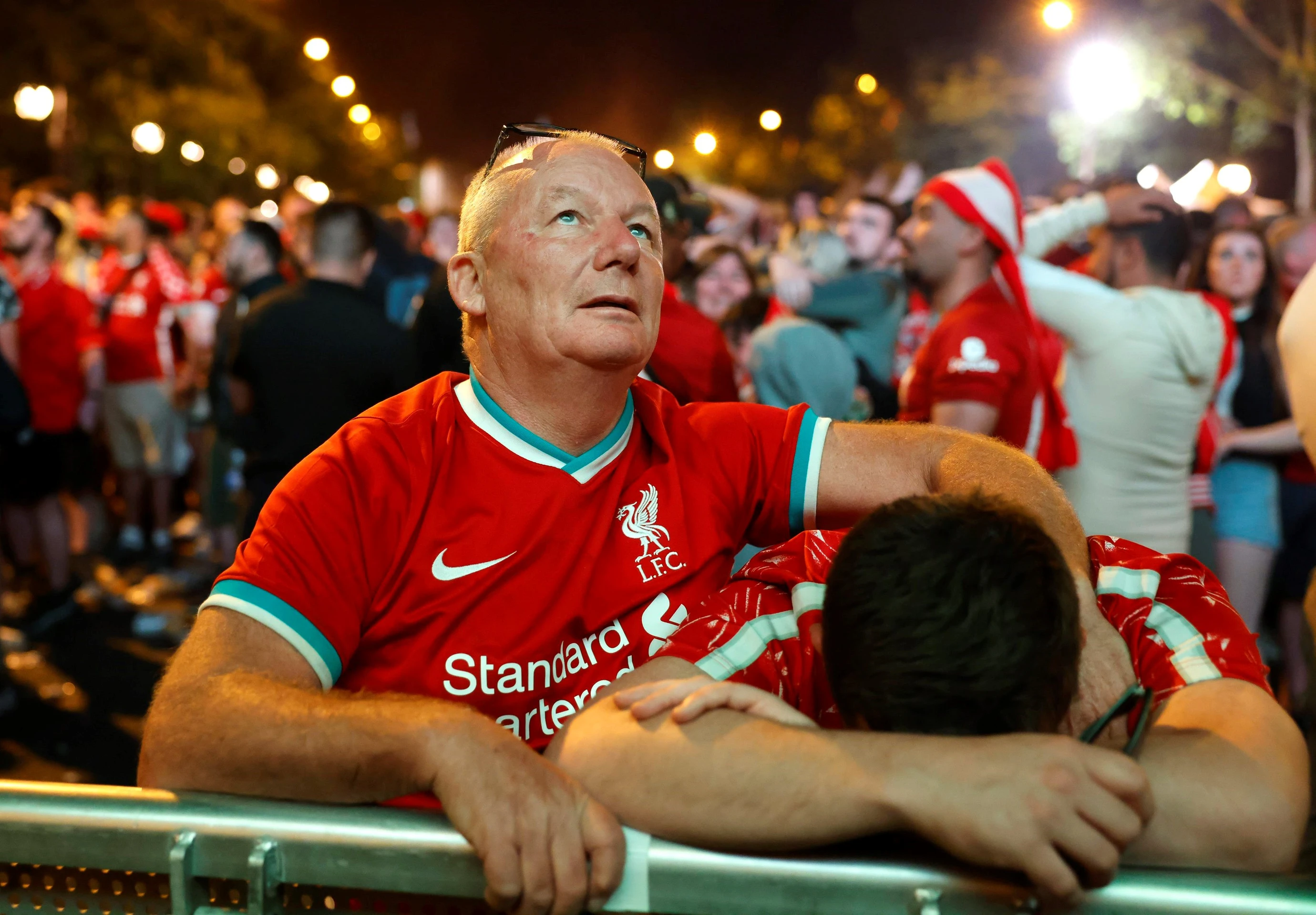 Fanúšikovia FC Liverpool.