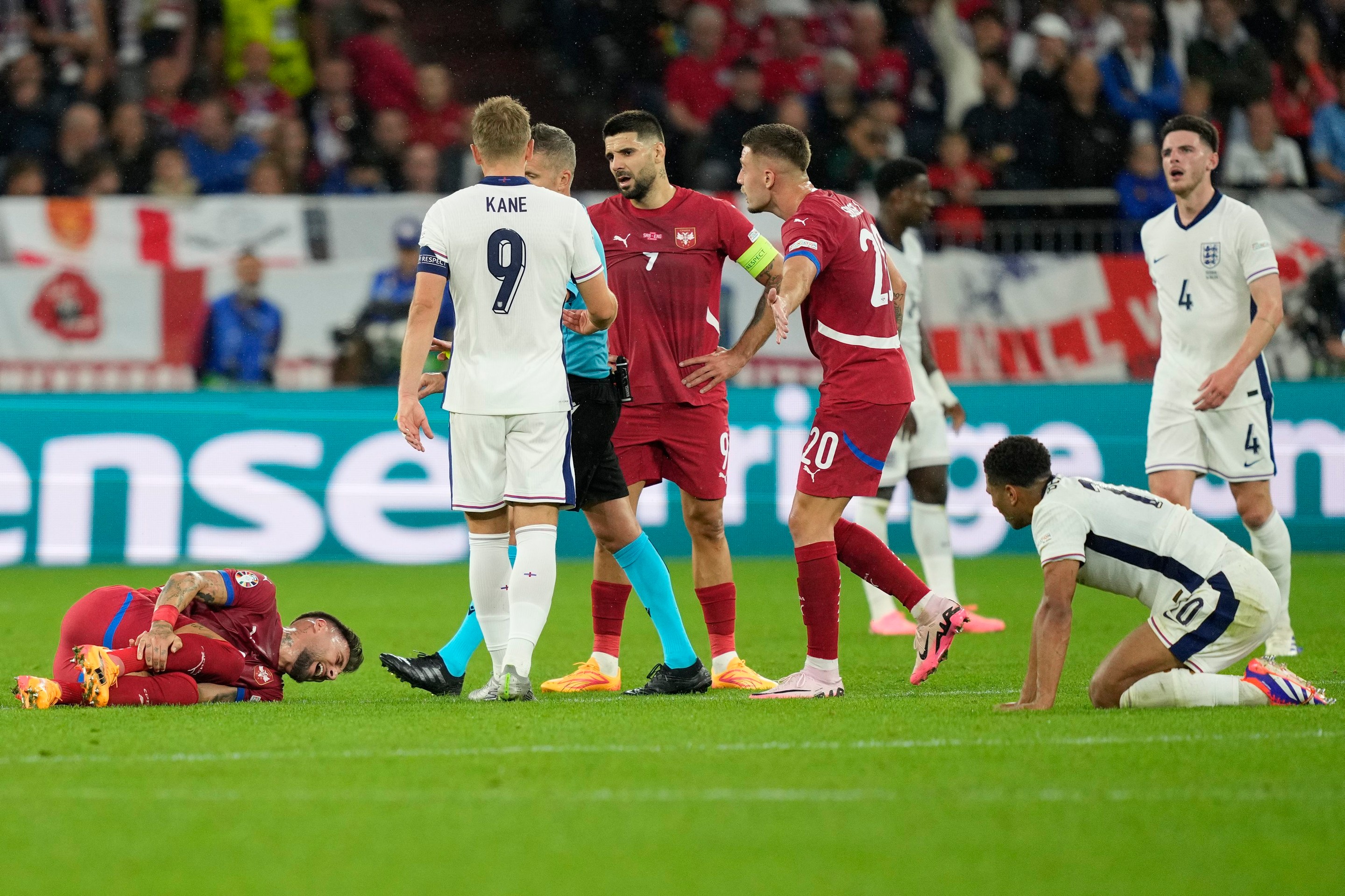 Srbsko - Anglicko 0:1 (EURO 2024).