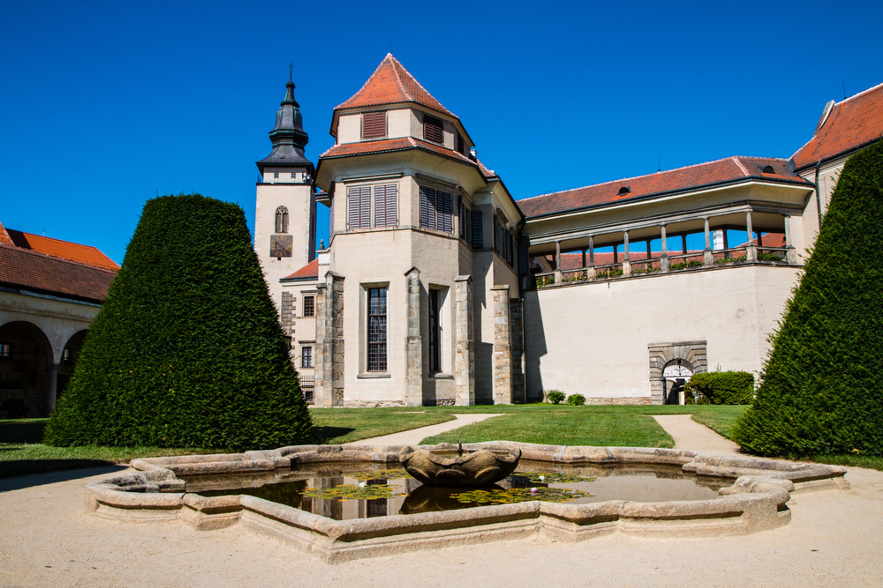 Telč - zámok.