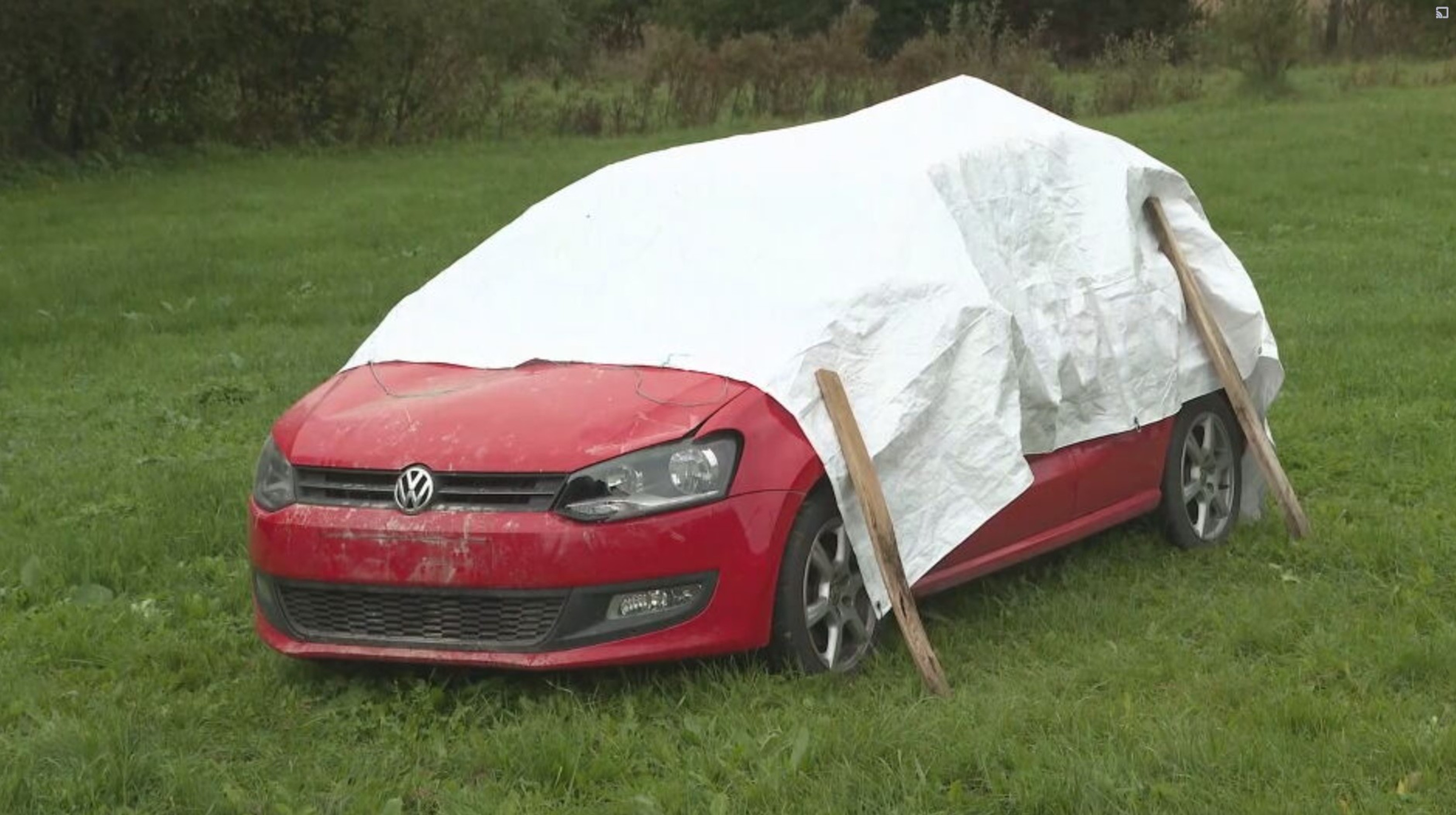 Po zemetrasení v obci Ďapalovce