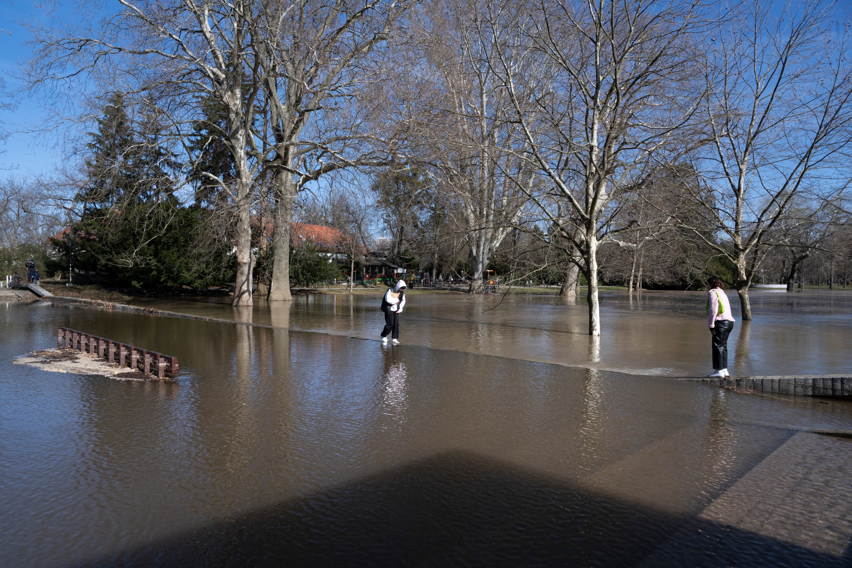 Sad Janka Kráľa zaliala voda