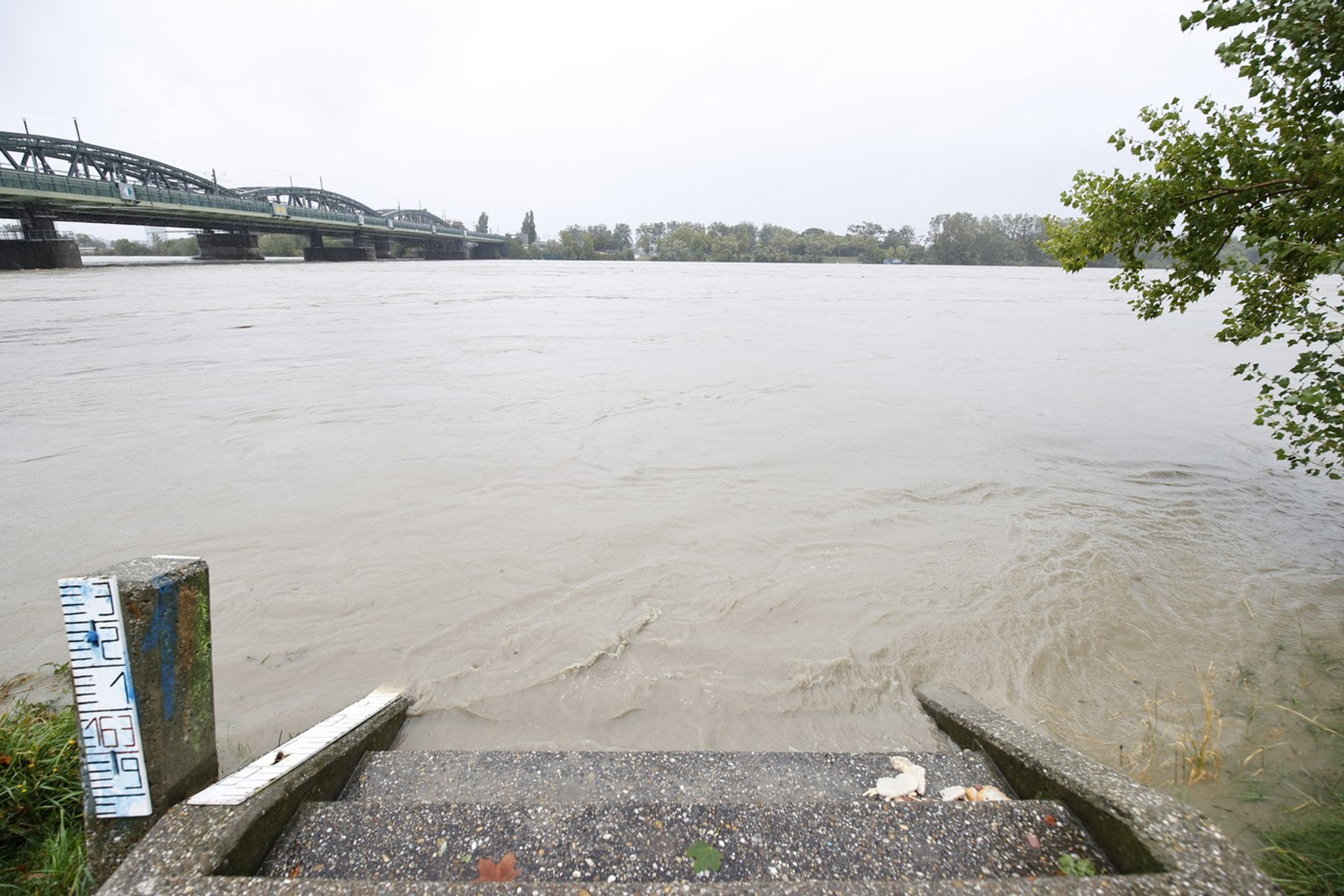 Záplavy v Rakúsku.