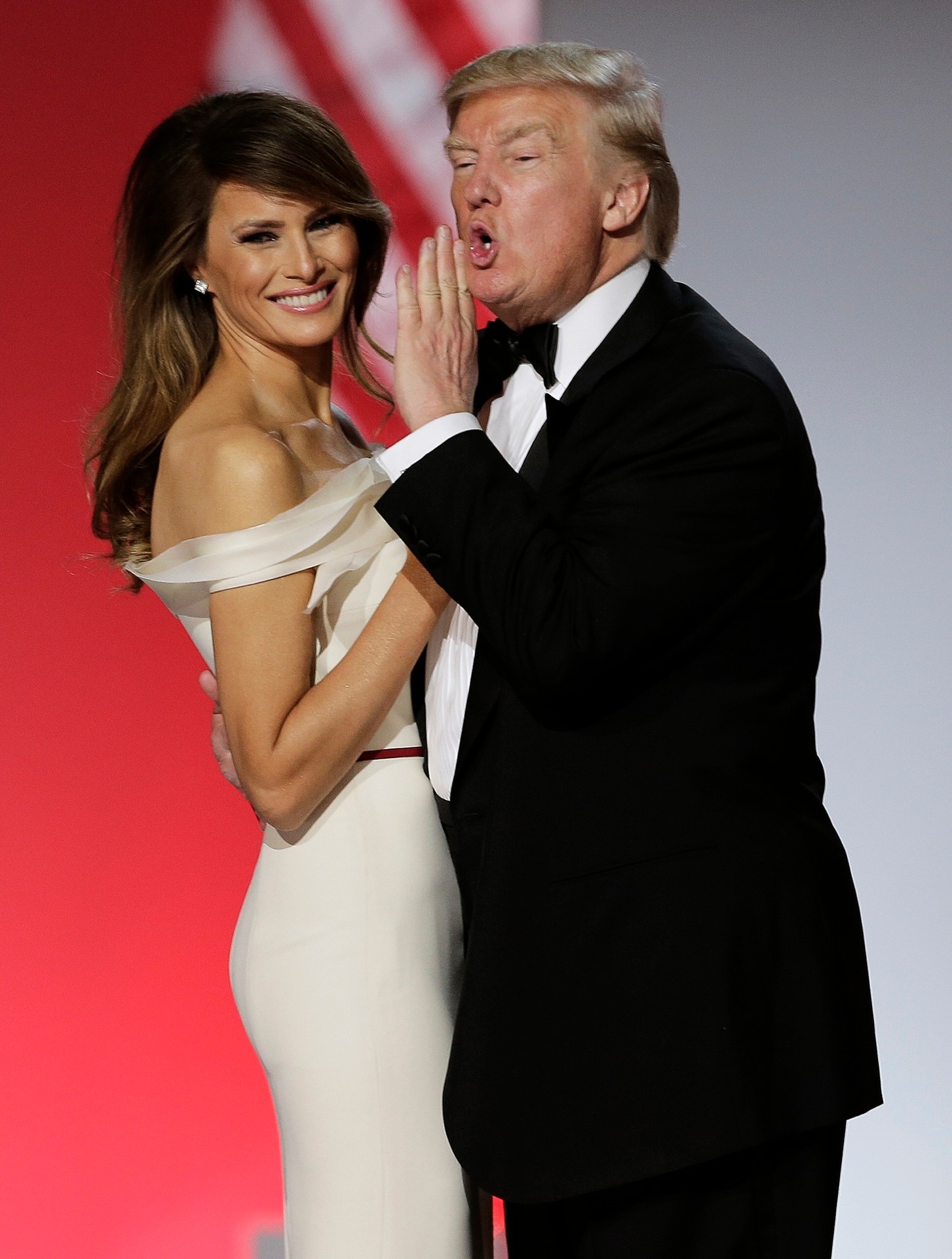 Donald Trump s manželkou Melaniou.