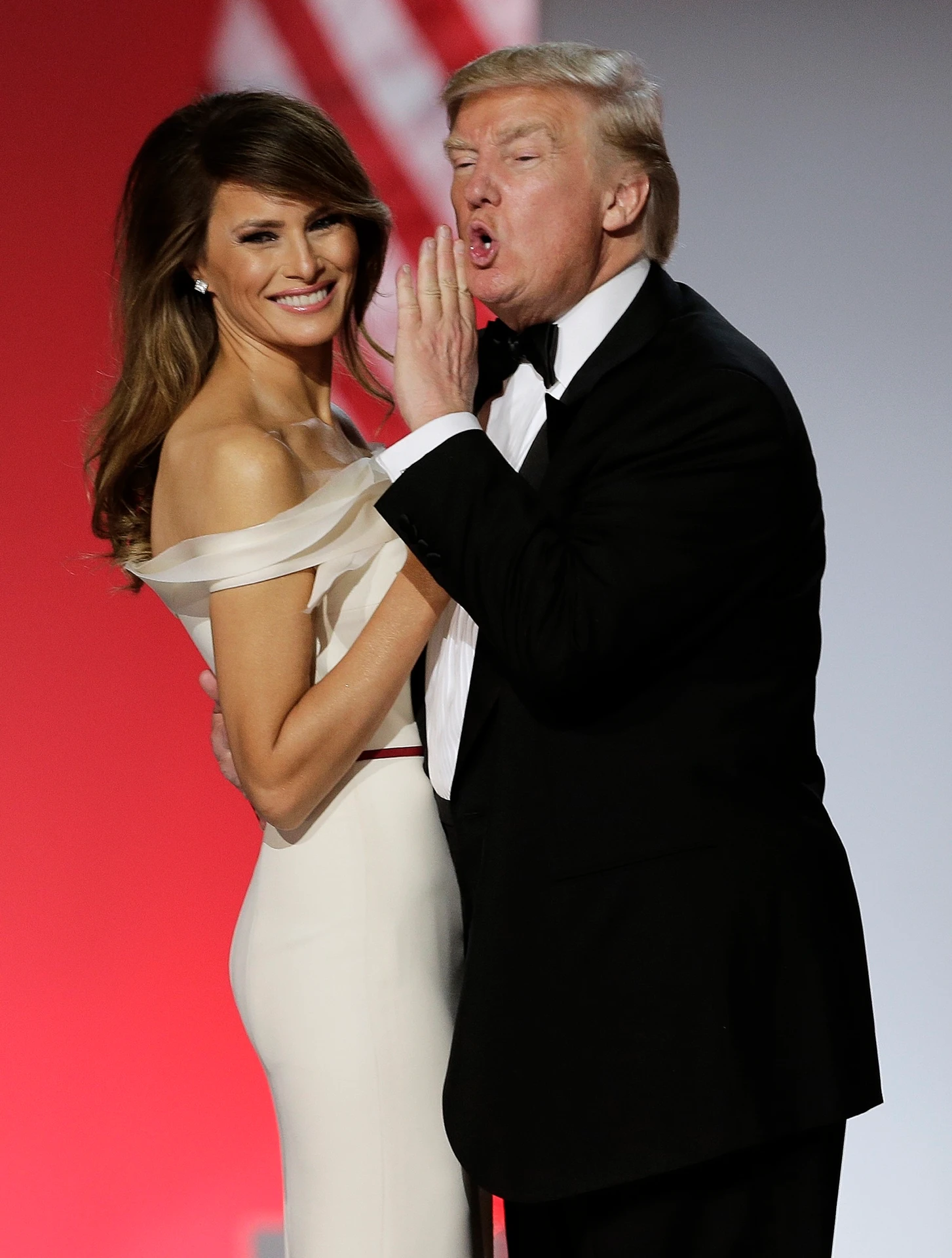Donald Trump s manželkou Melaniou.