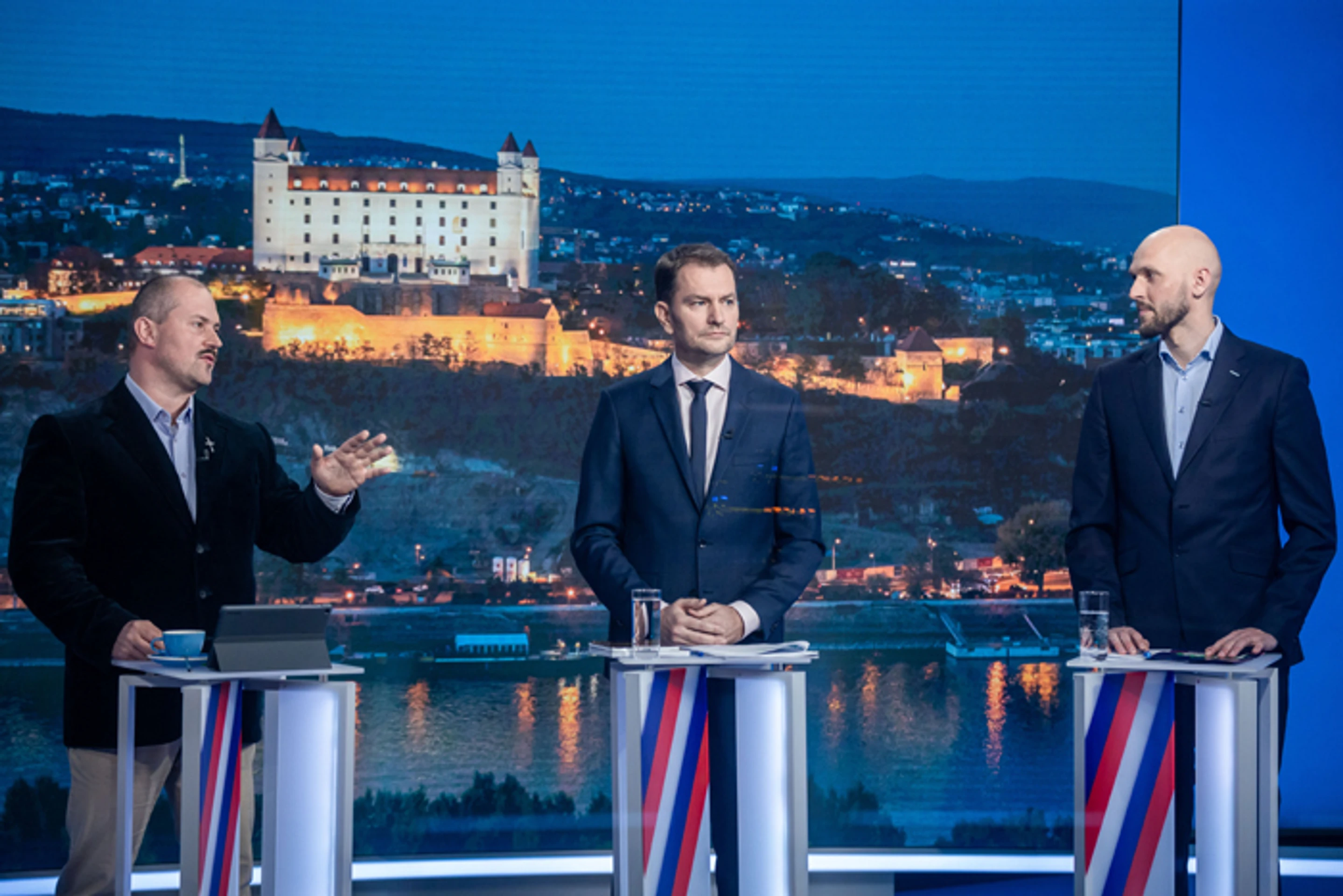 Krištof so seriálovým otcom Danom Heribanom