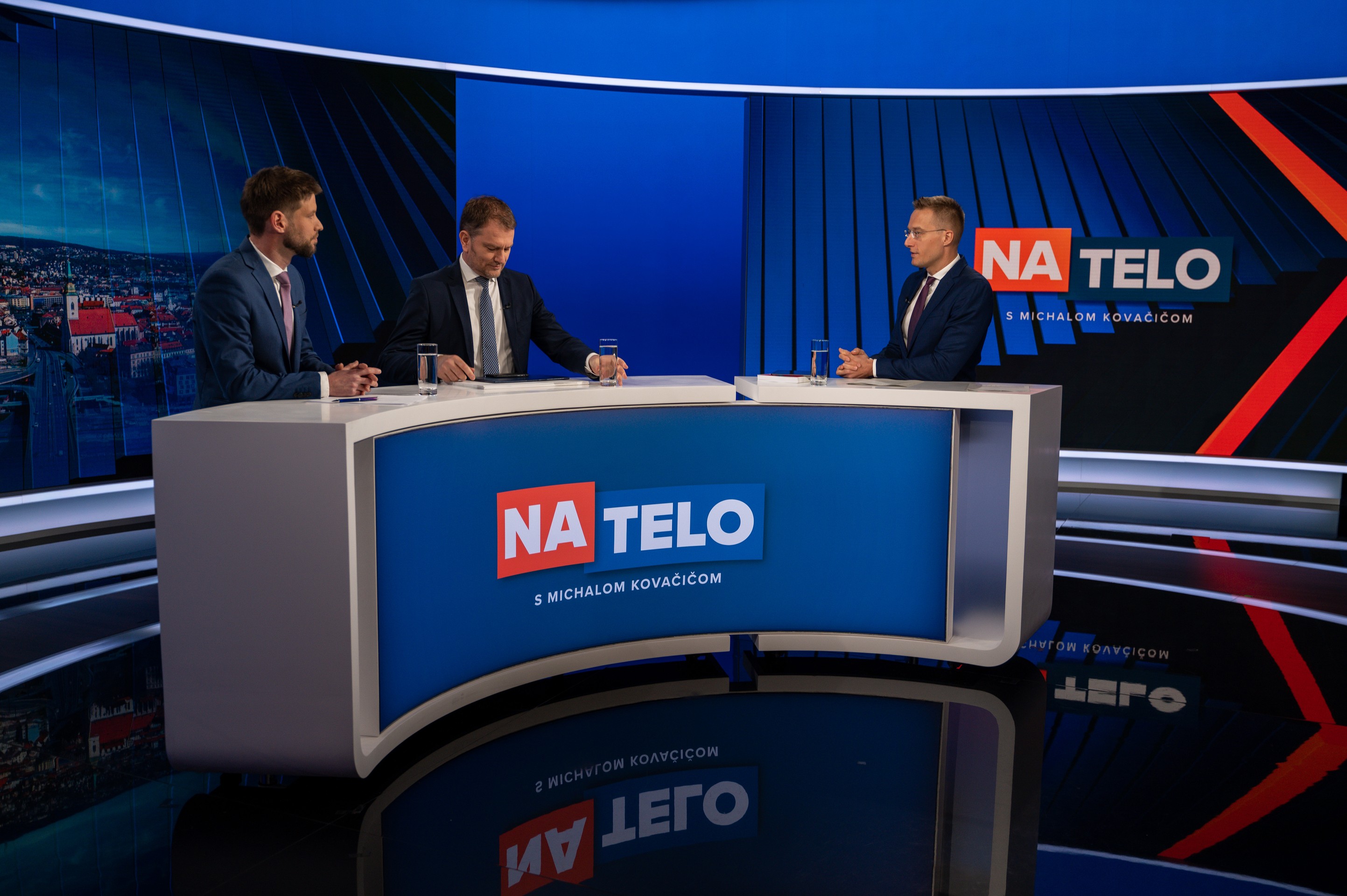 Michal Šimečka a Igor Matovič v relácii Na telo