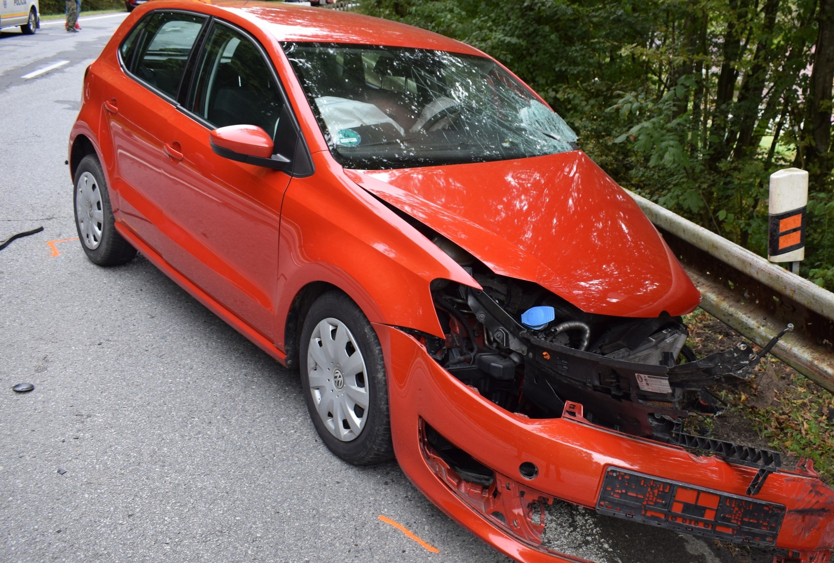 Za Kežmarkom sa zrazili tri autá.