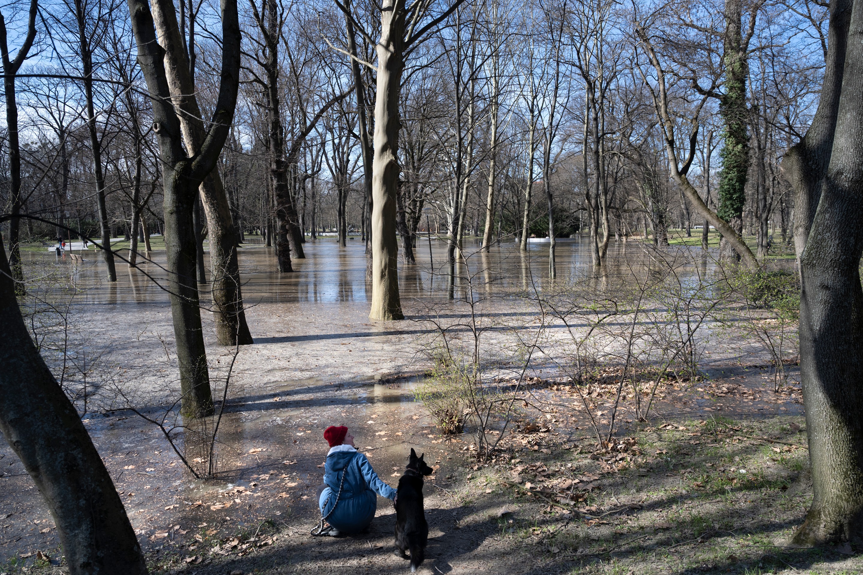 Zaplavený Sad Janka Kráľa