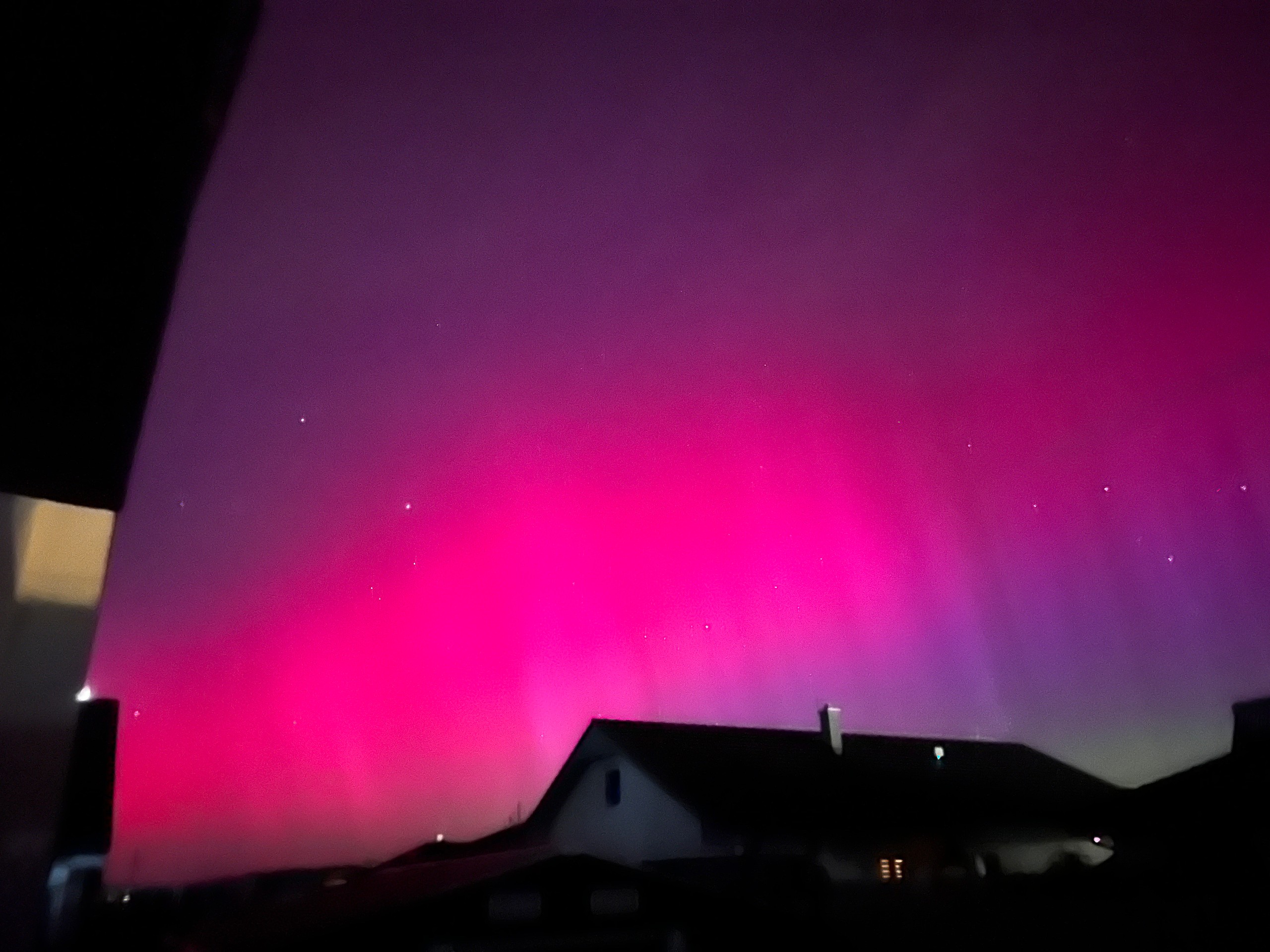 Polárna žiara nad Cíferom