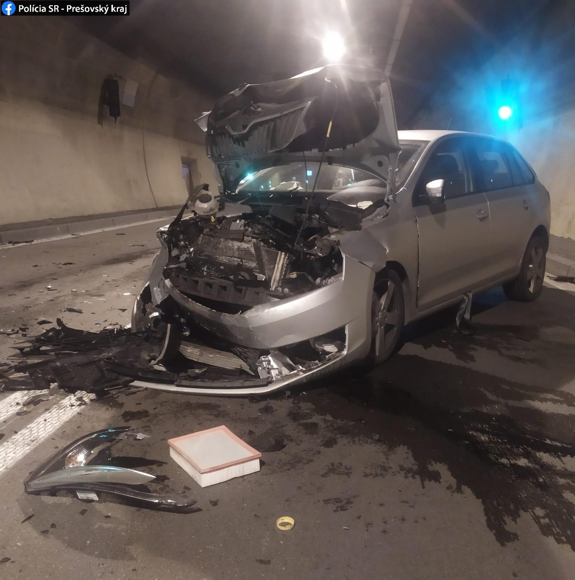 Nehoda v tuneli Branisko