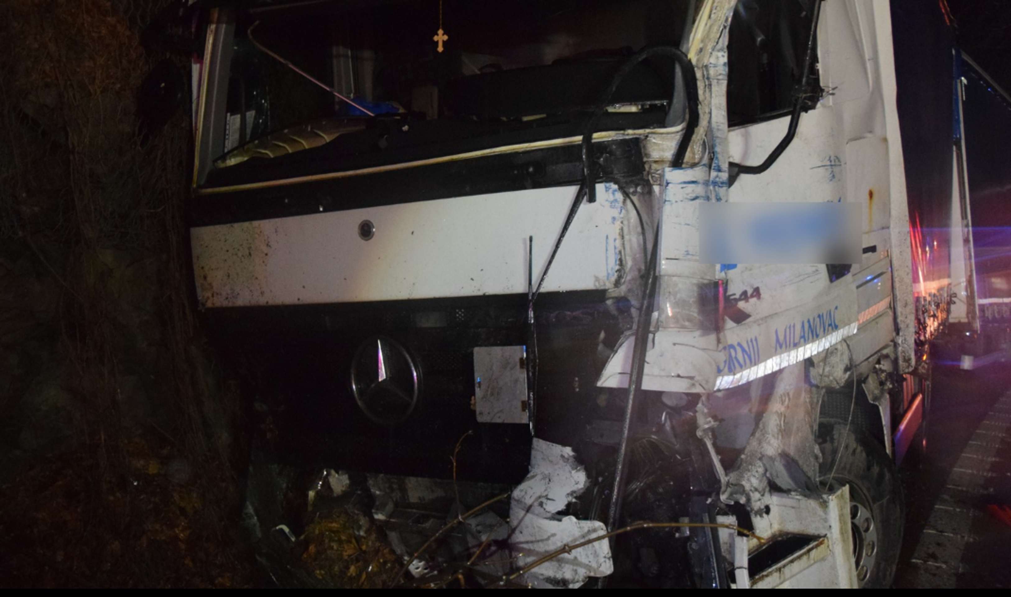 Nehoda pod Strečnom.