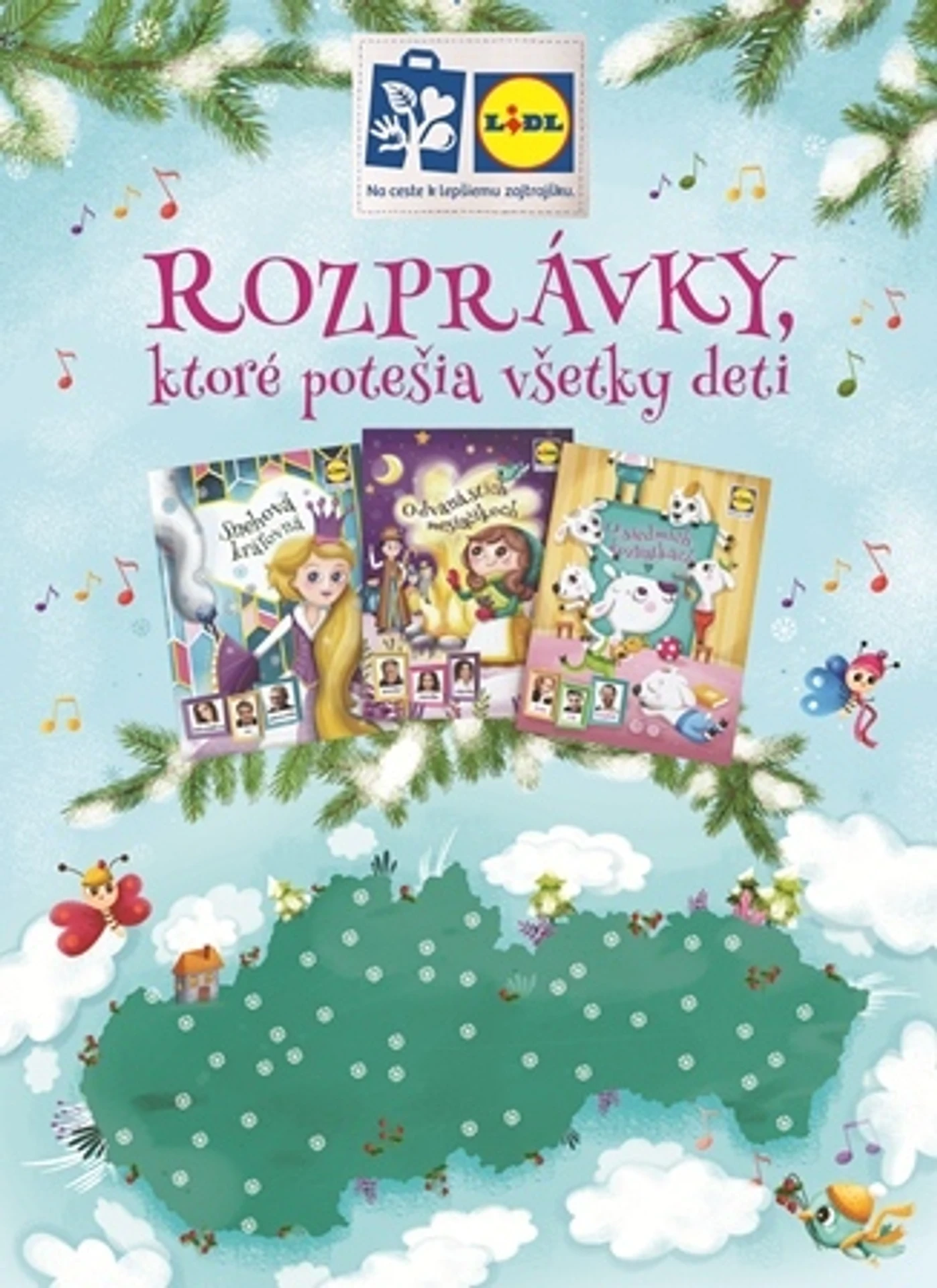 Rozprávky 2016 na plagáte LIDL.