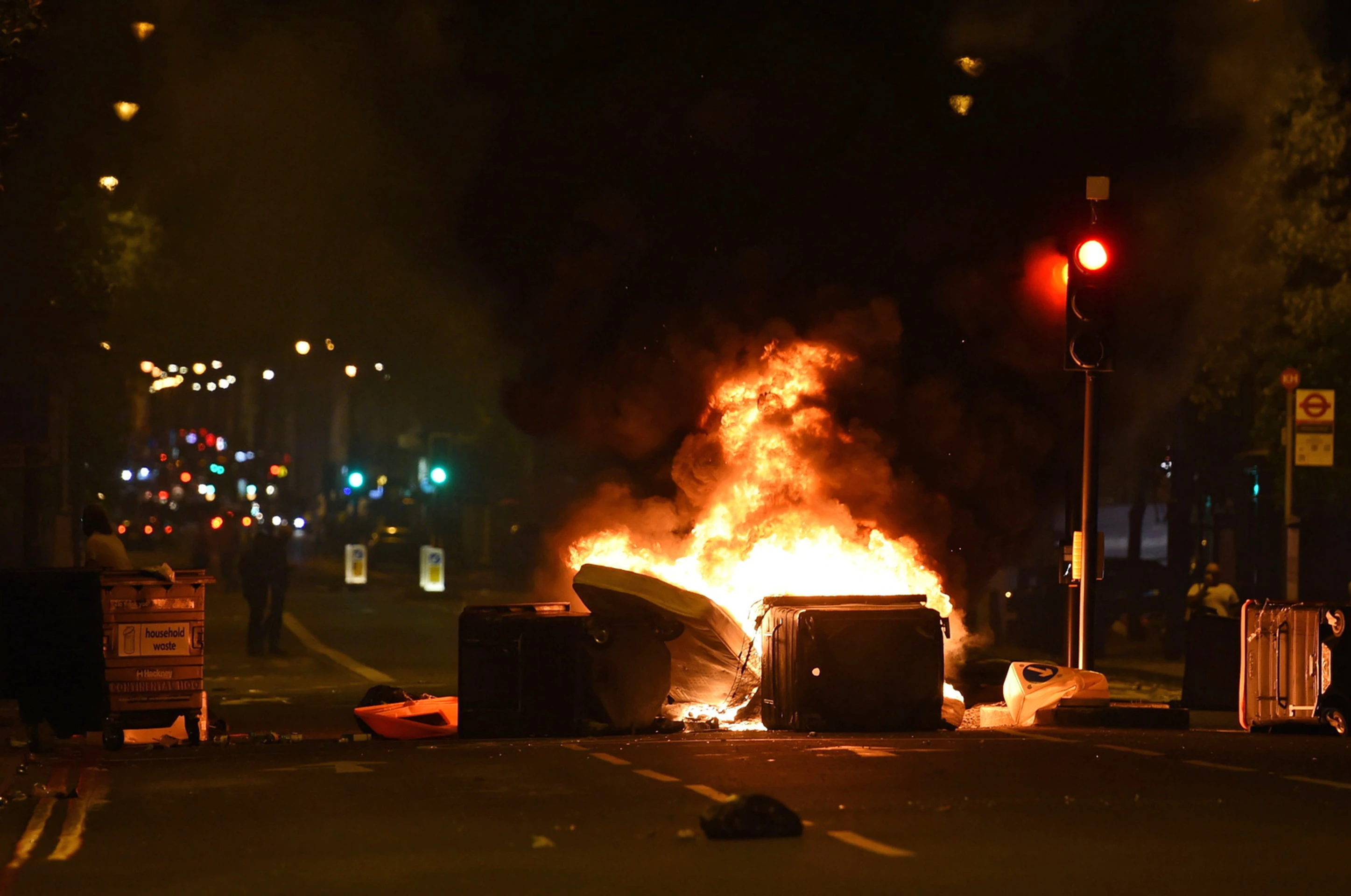 Protest v Londýne