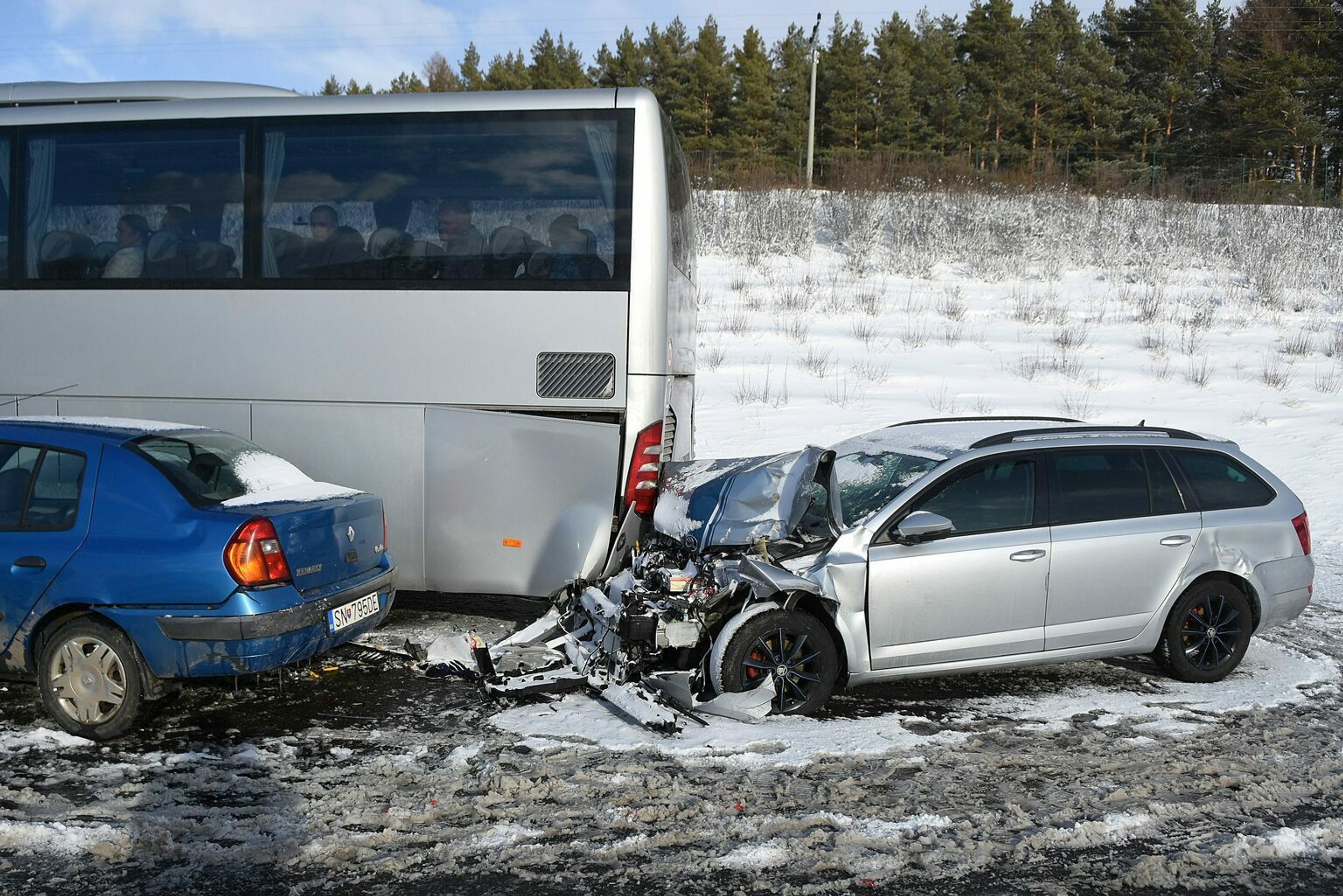Hromadná nehoda pred Popradom na D1