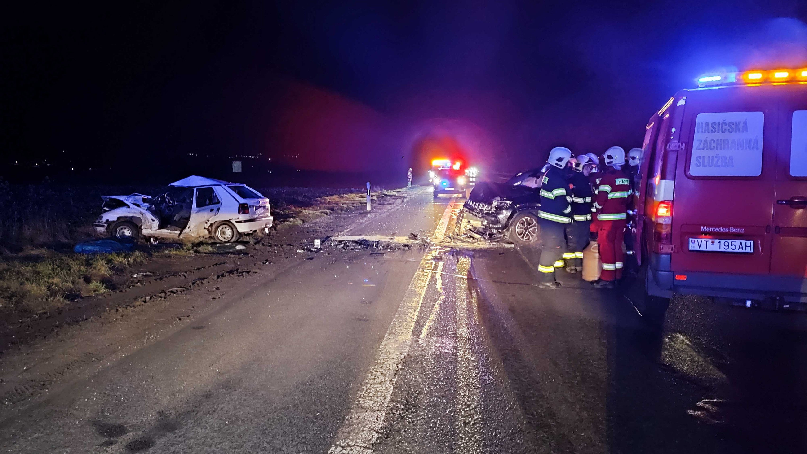 Tragická nehoda pri Prešove.