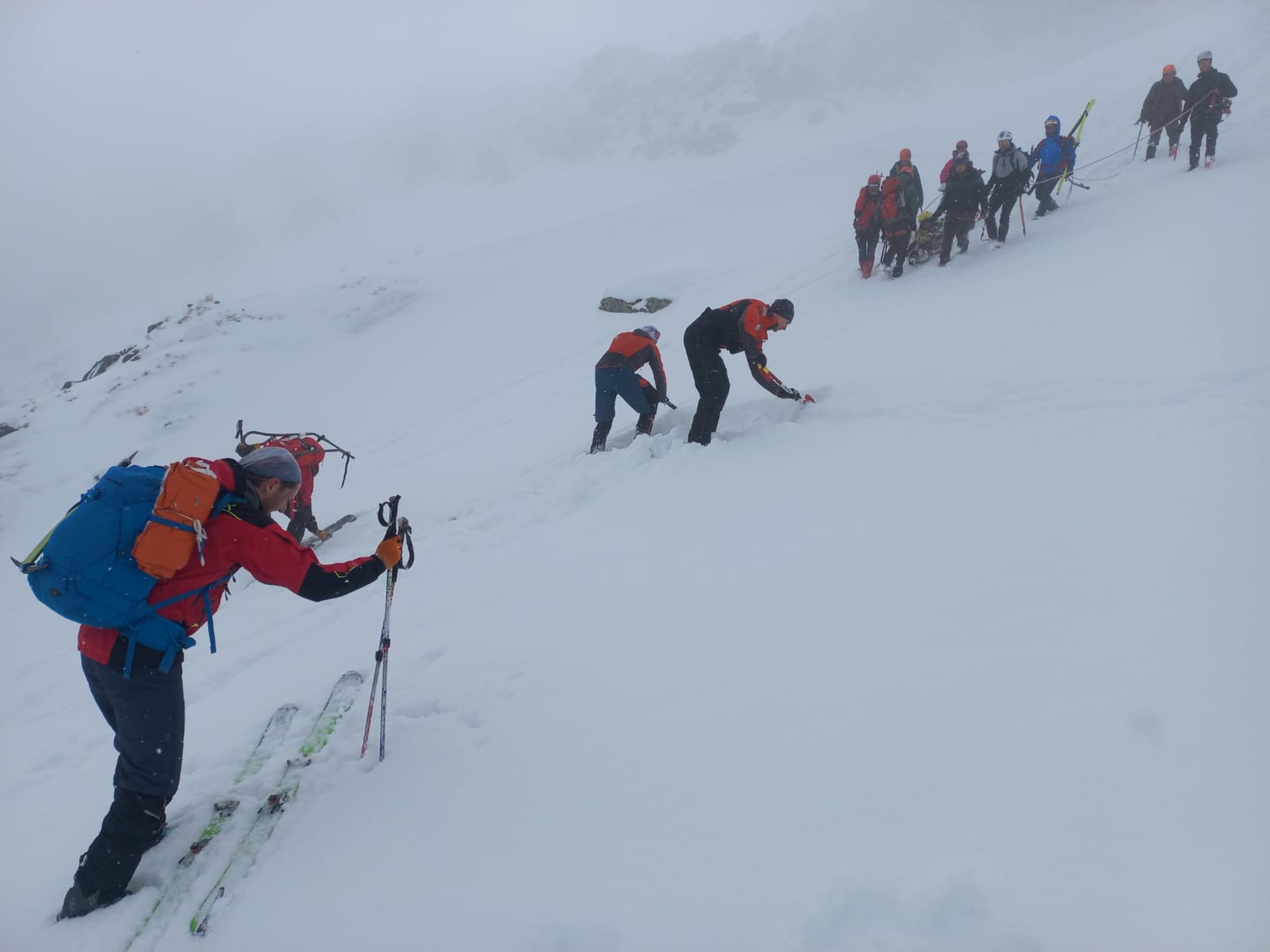 Zásah horských záchranárov