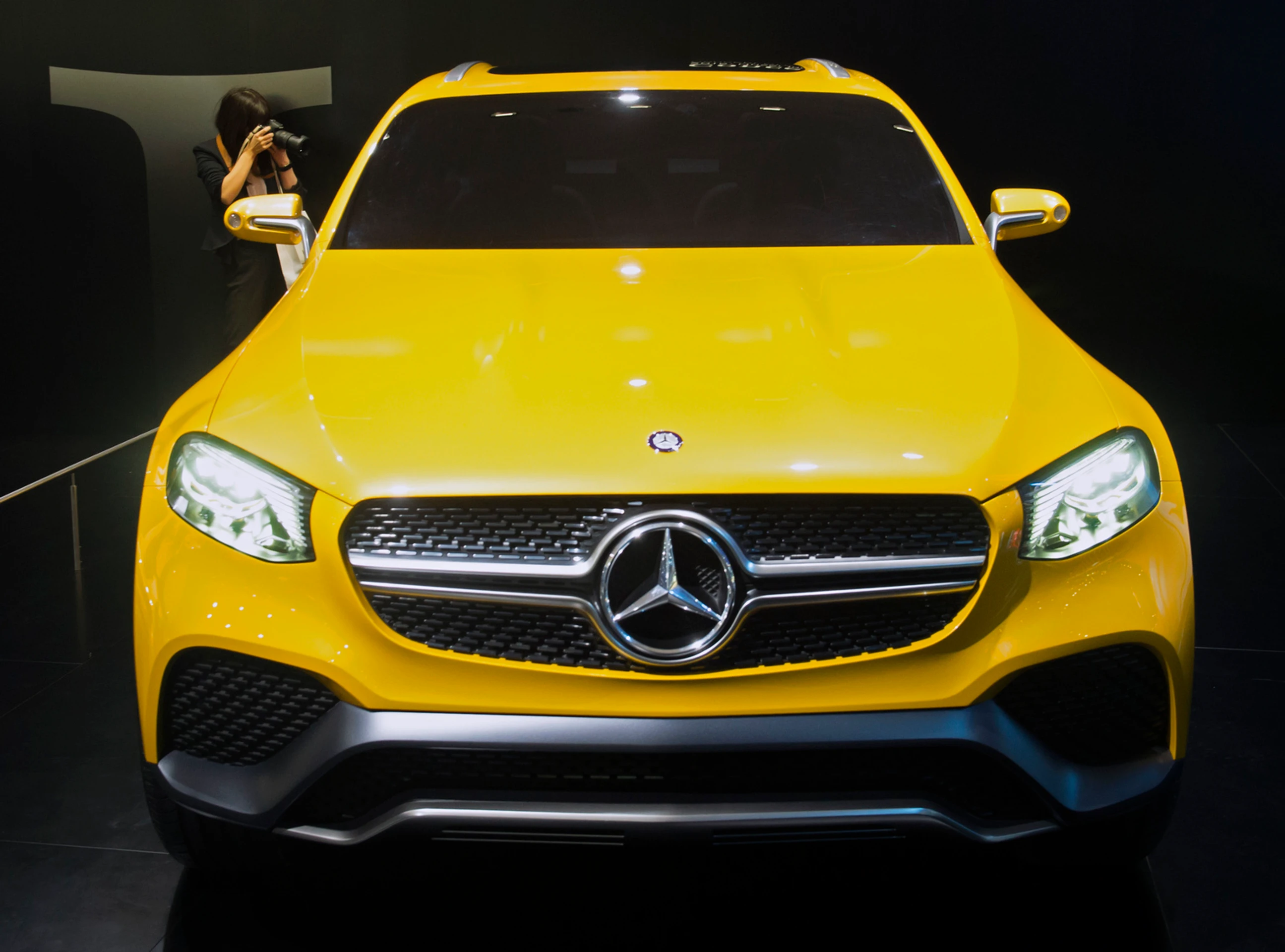 Na snímke koncept Mercedes GLC Coupé 