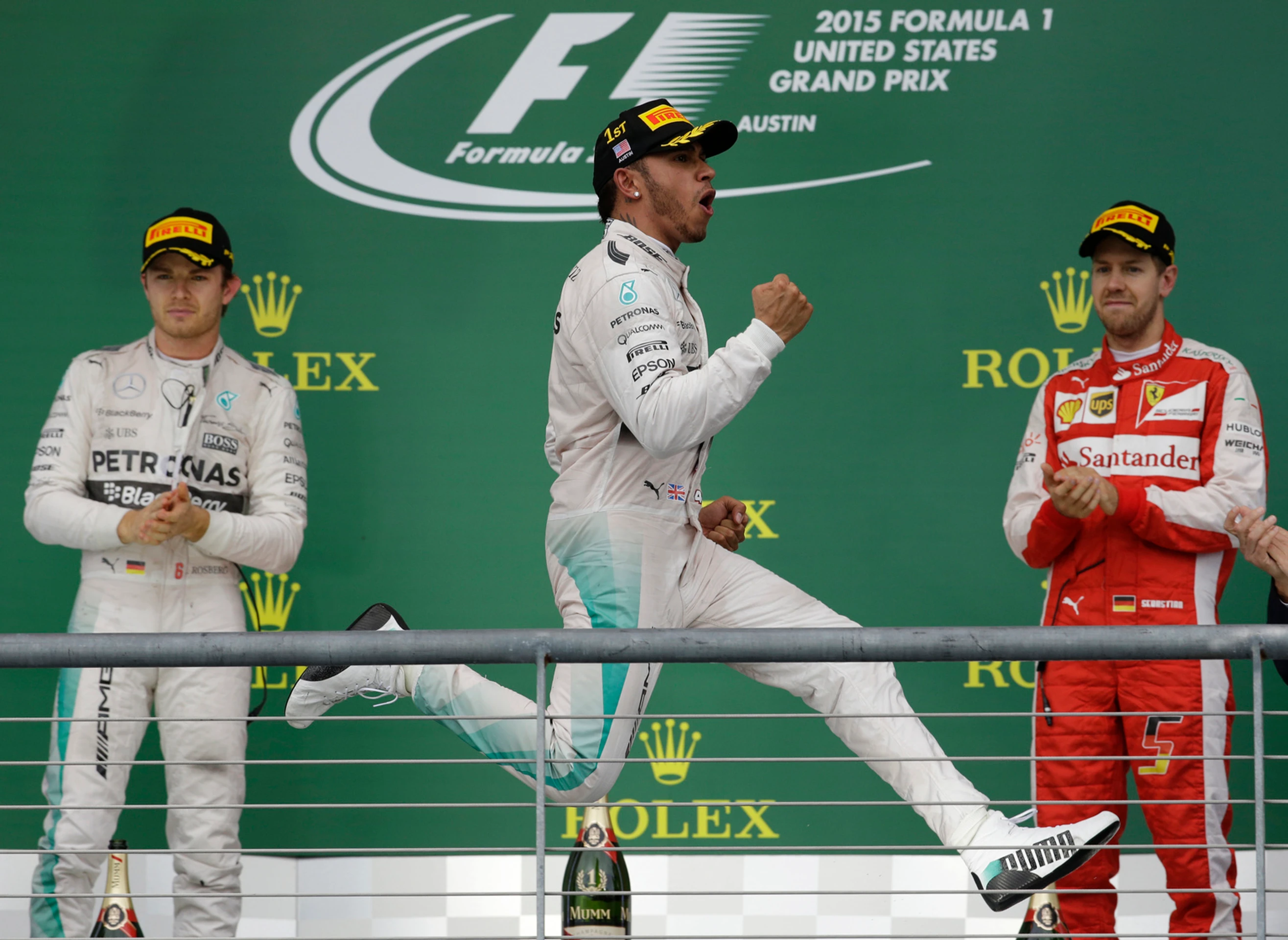 Lewis Hamilton a Nico Rosberg.