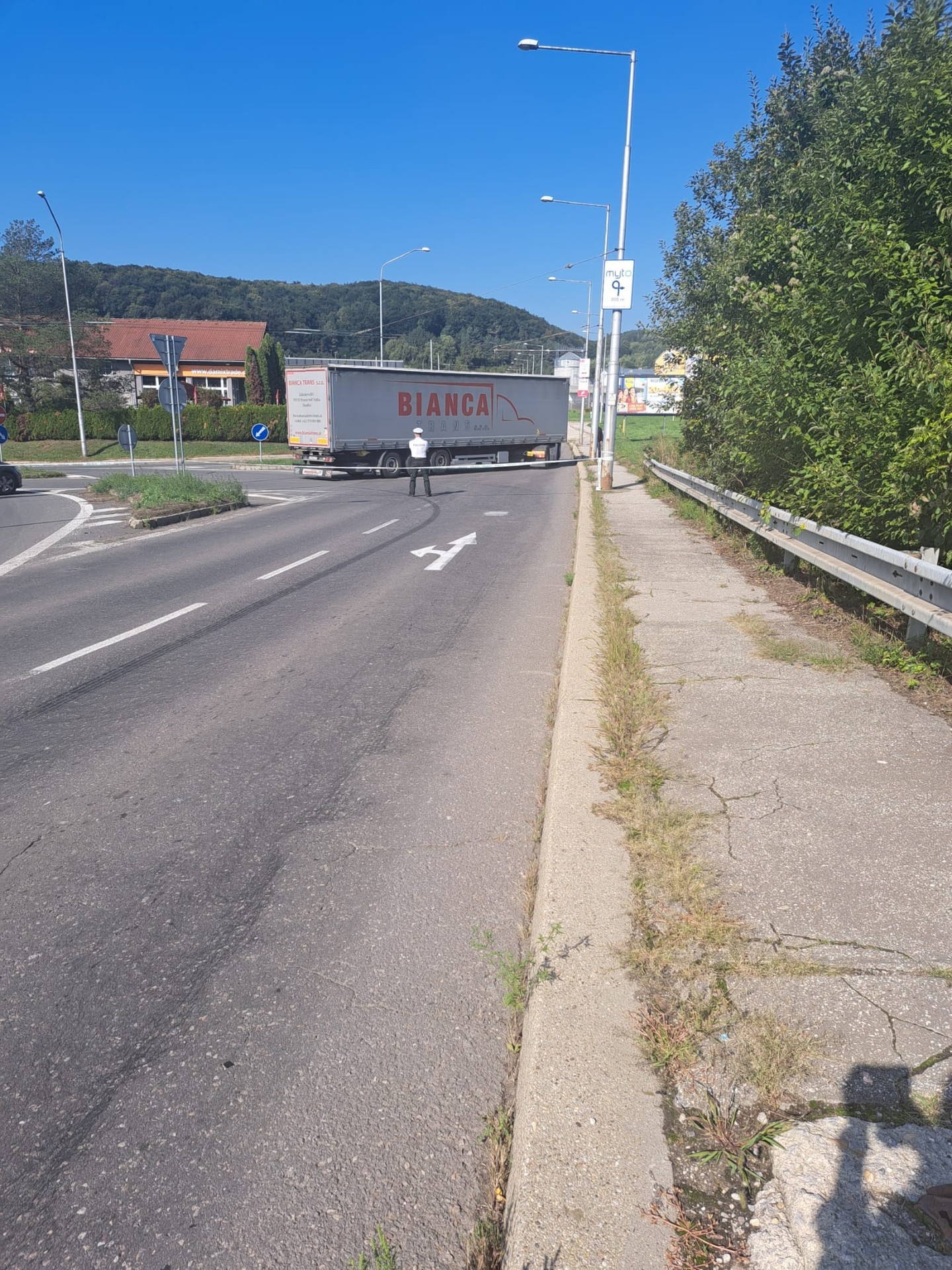 Kremničiansky most uzavreli.