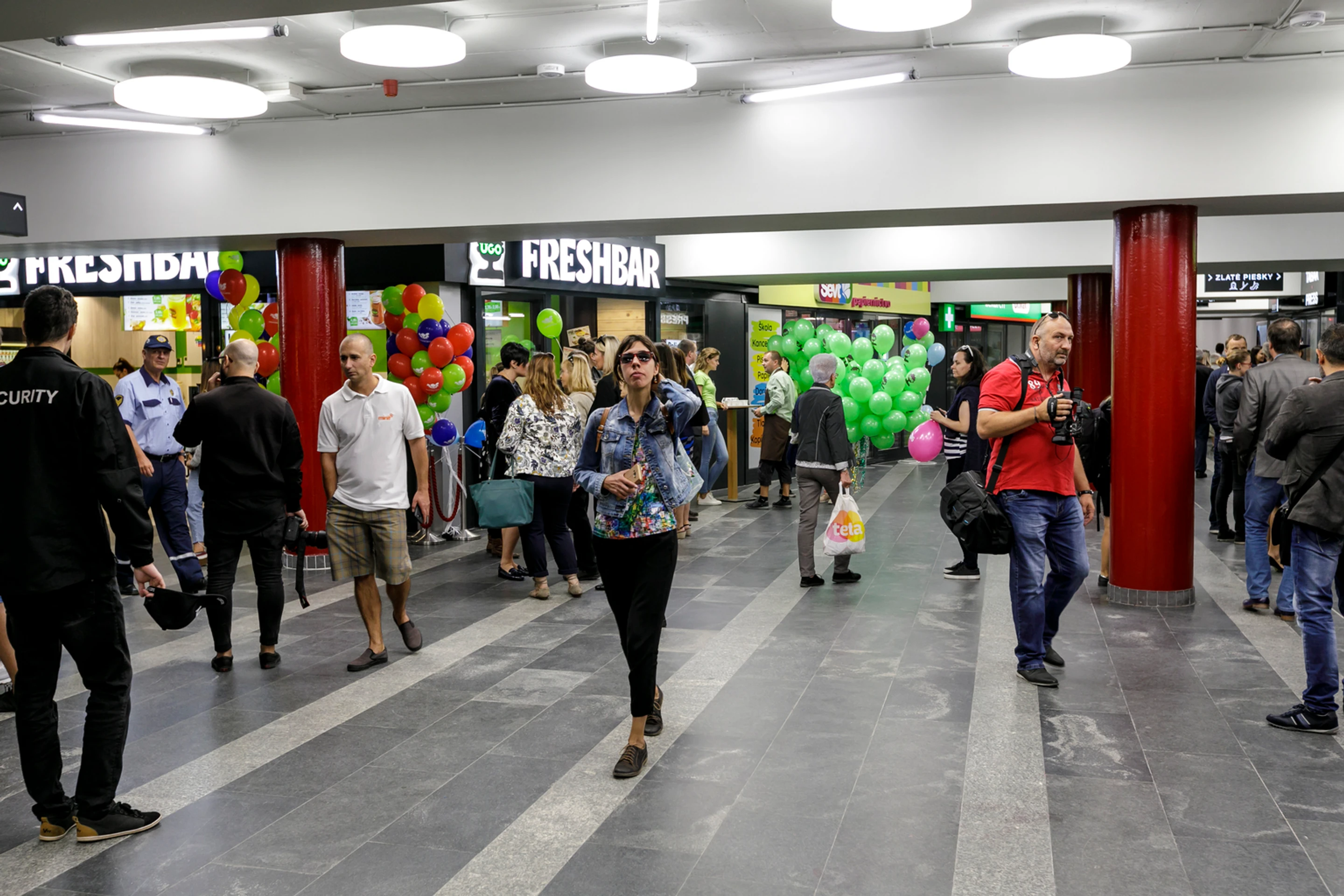 Na snímke oficiálne otvorenie podchodu na Trnavskom mýte