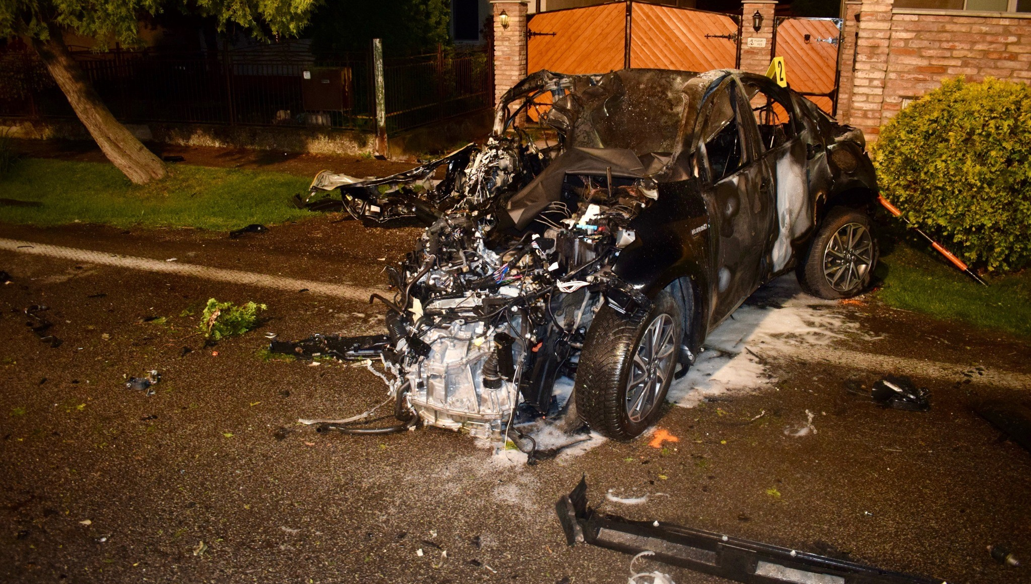 Tragická nehoda v obci Pohronský Ruskov