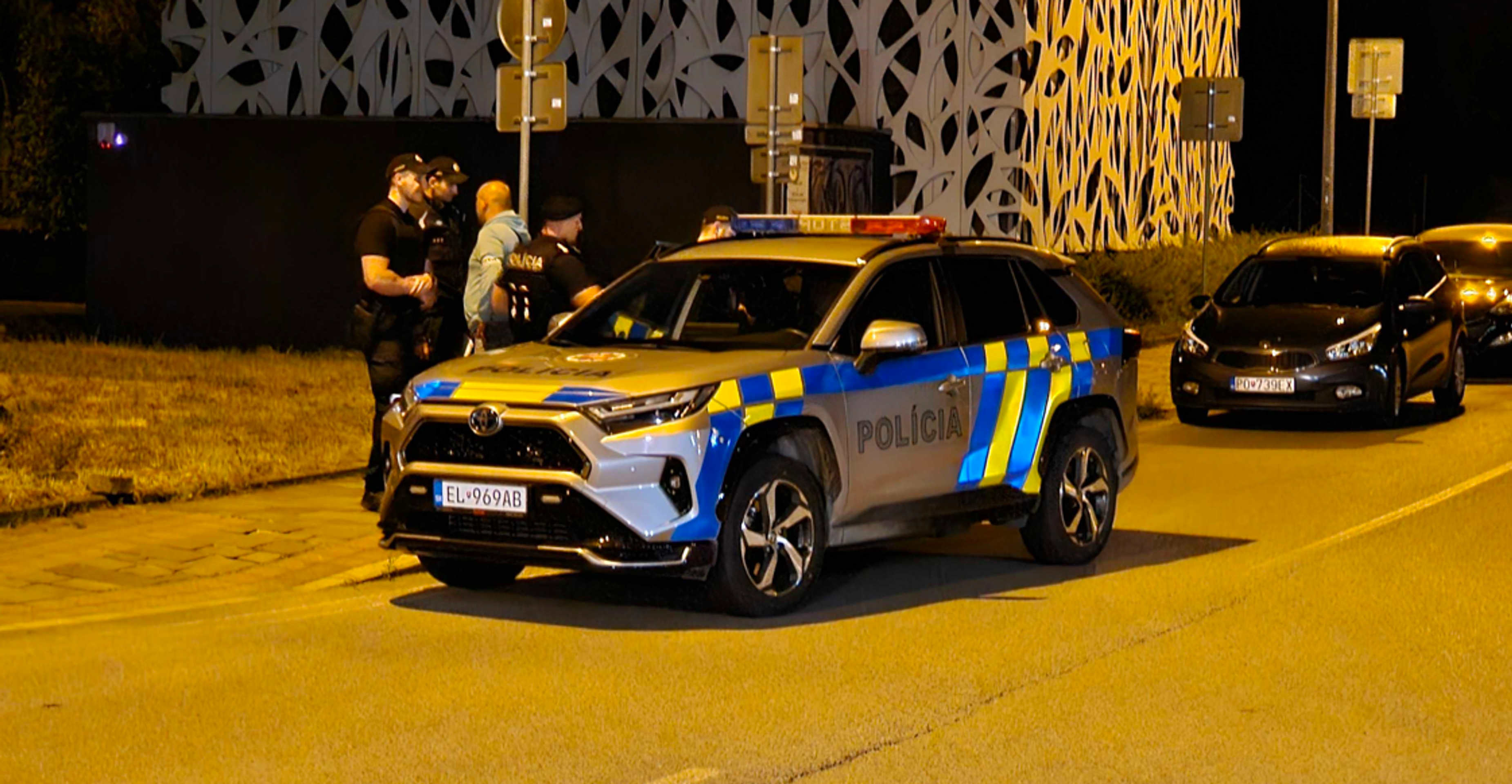 Streľba v centre Prešova.