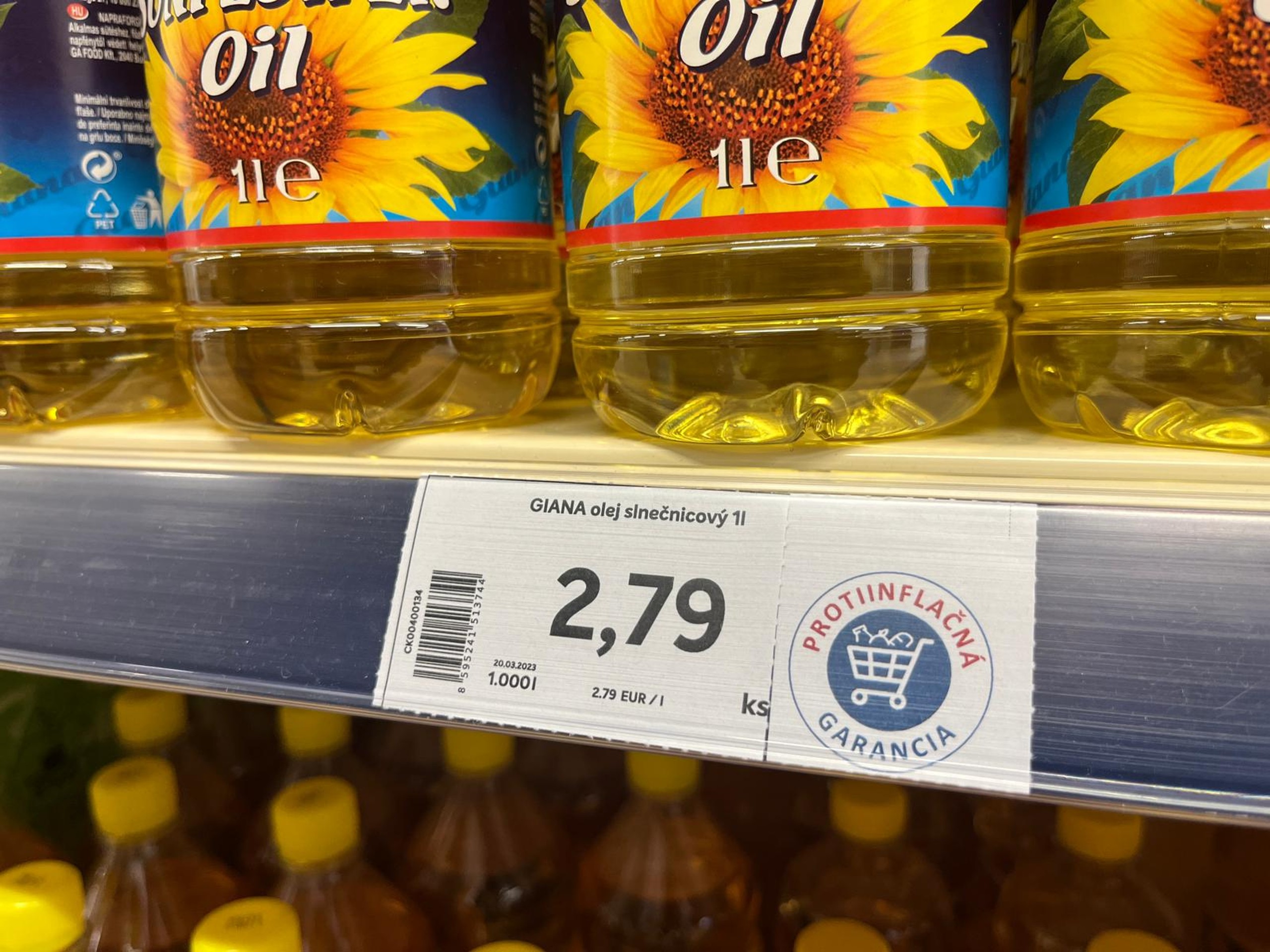 Zastropované ceny potravín