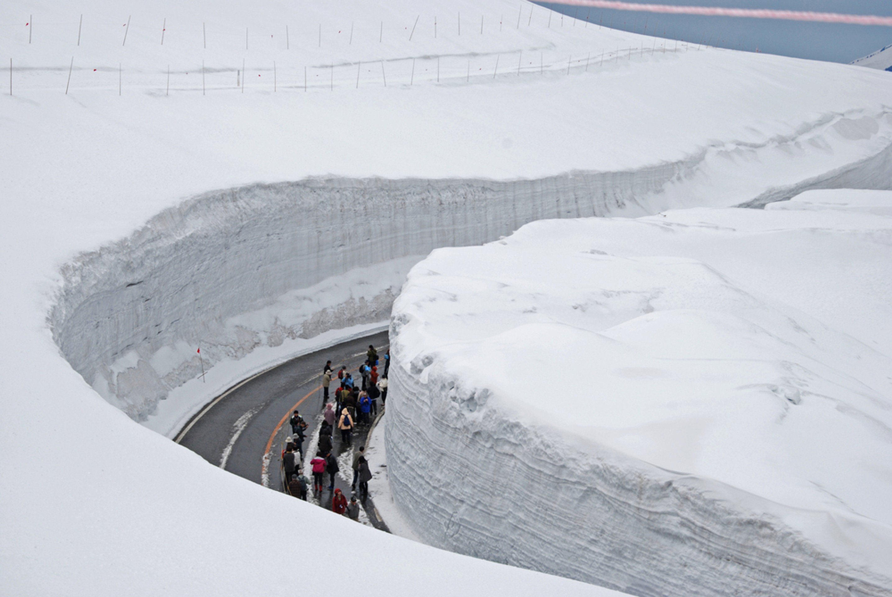 Cesta Tateyama Kurobe v Japonsku