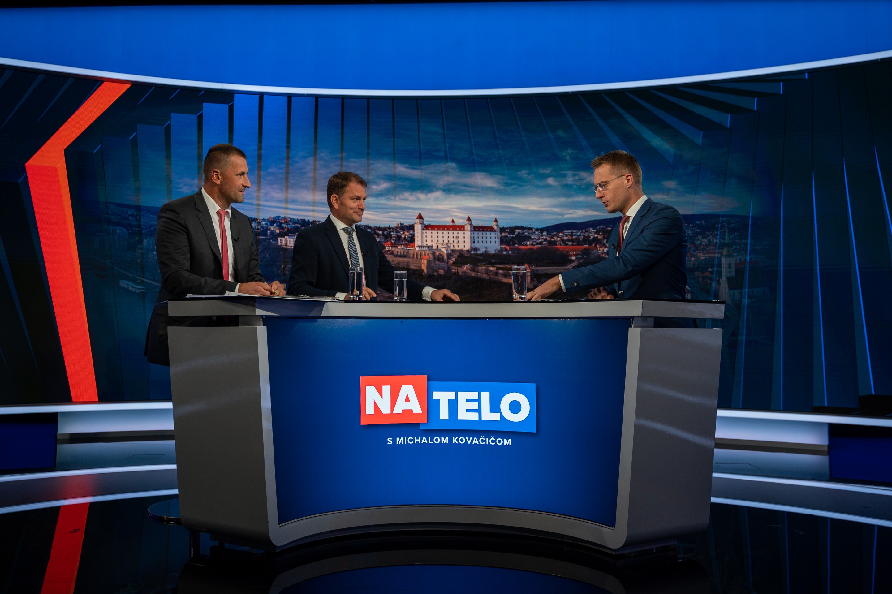 Hosťami Na telo boli Marián Viskupič (SaS) a Igor Matovič (OĽANO).