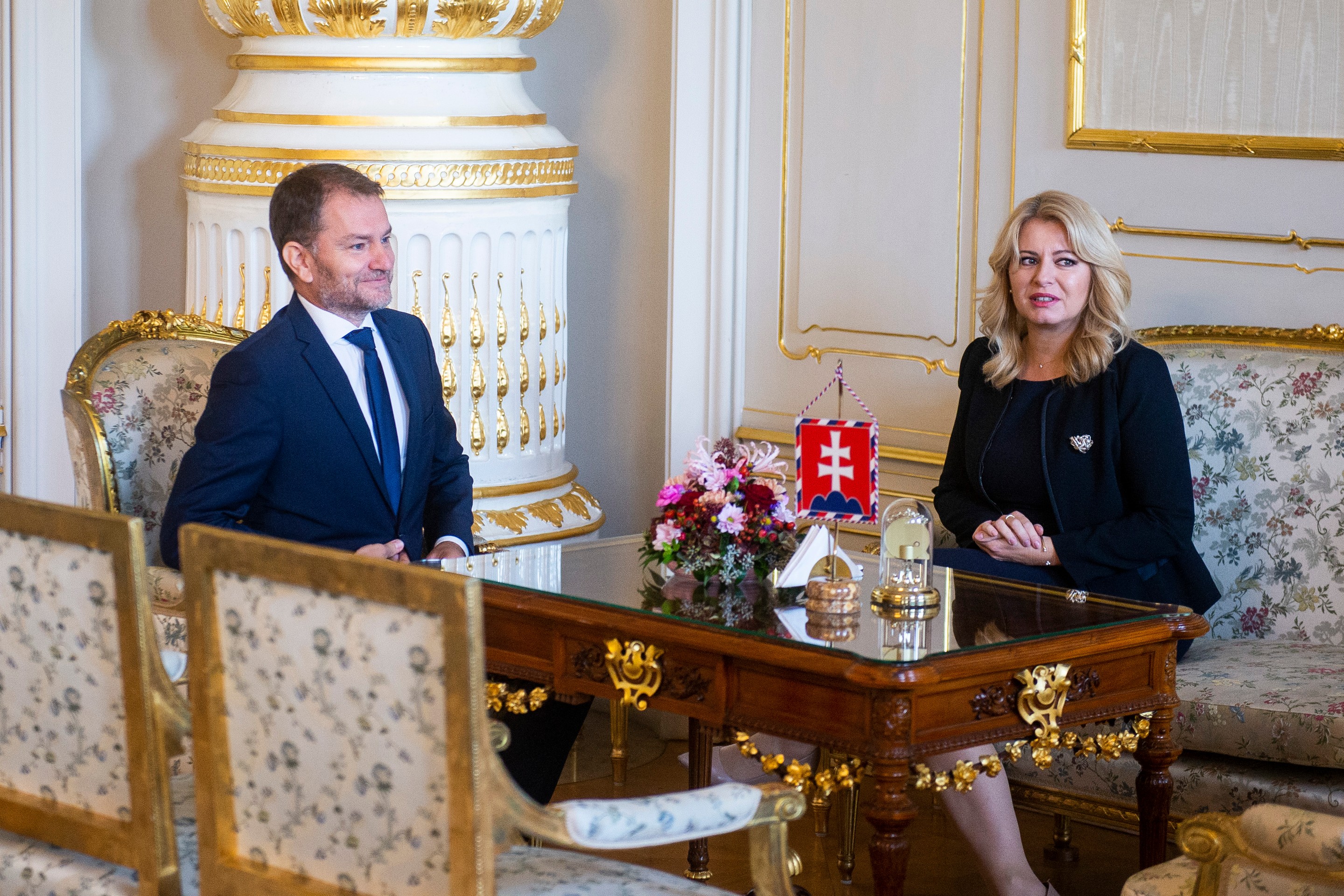 Igor Matovič a Zuzana Čaputová. 