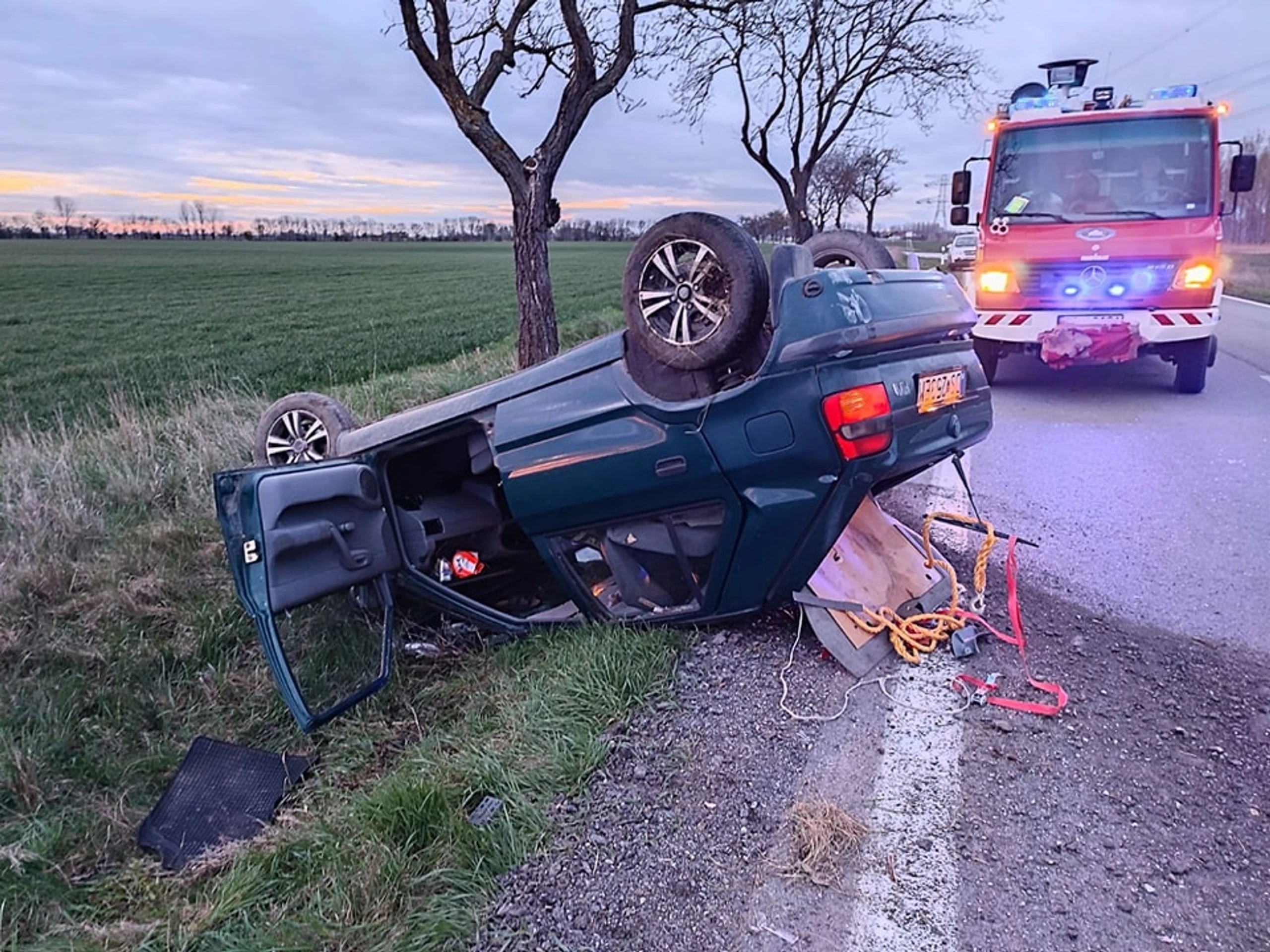 Tragická nehoda pri Dunajskej Strede.