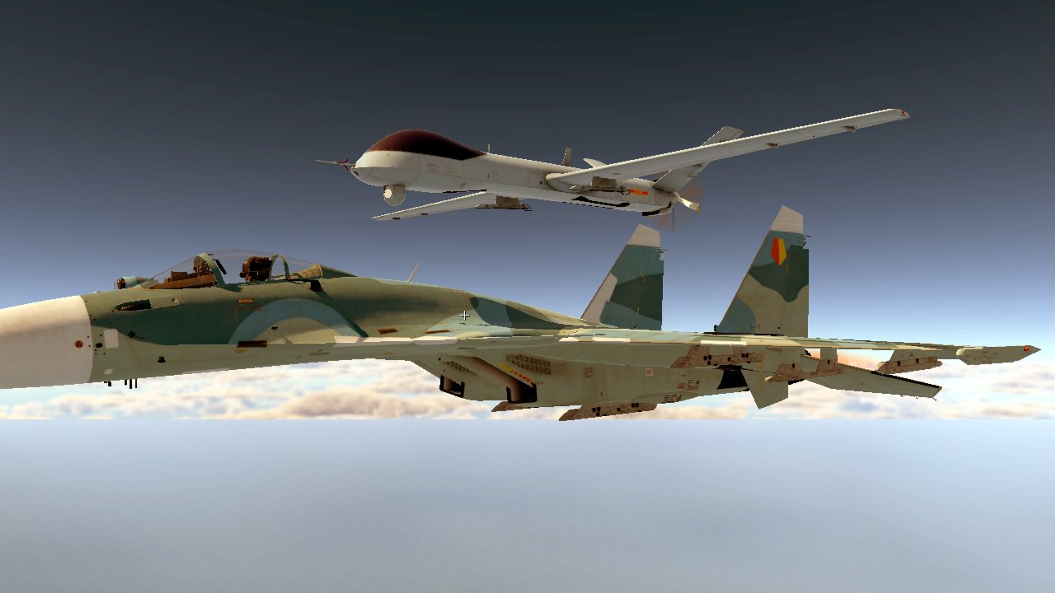 Vizualizácia incidentu v Čiernom mori.