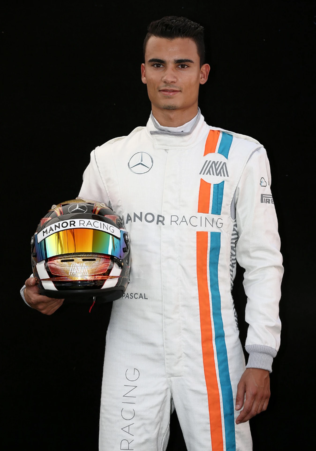Nemecký jazdec tímu Manor Pascal Wehrlein.