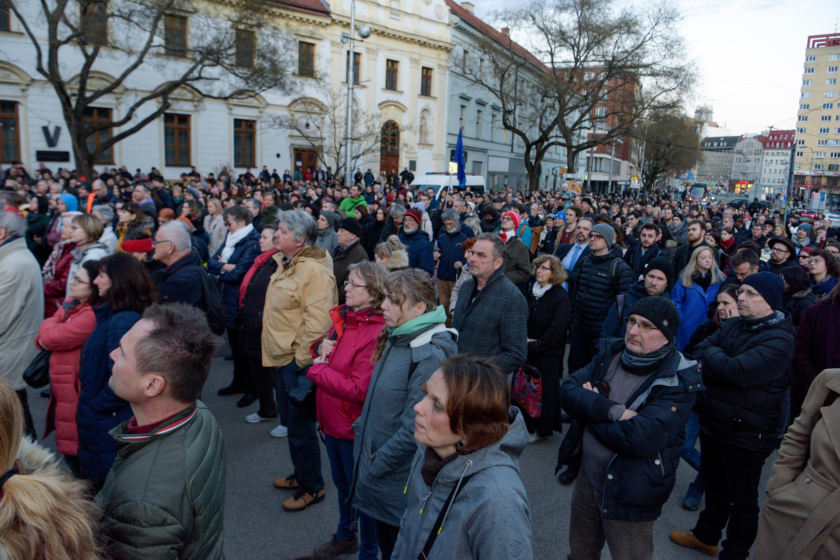 Zhromaždenie Päť rokov bez Jána a Martiny.